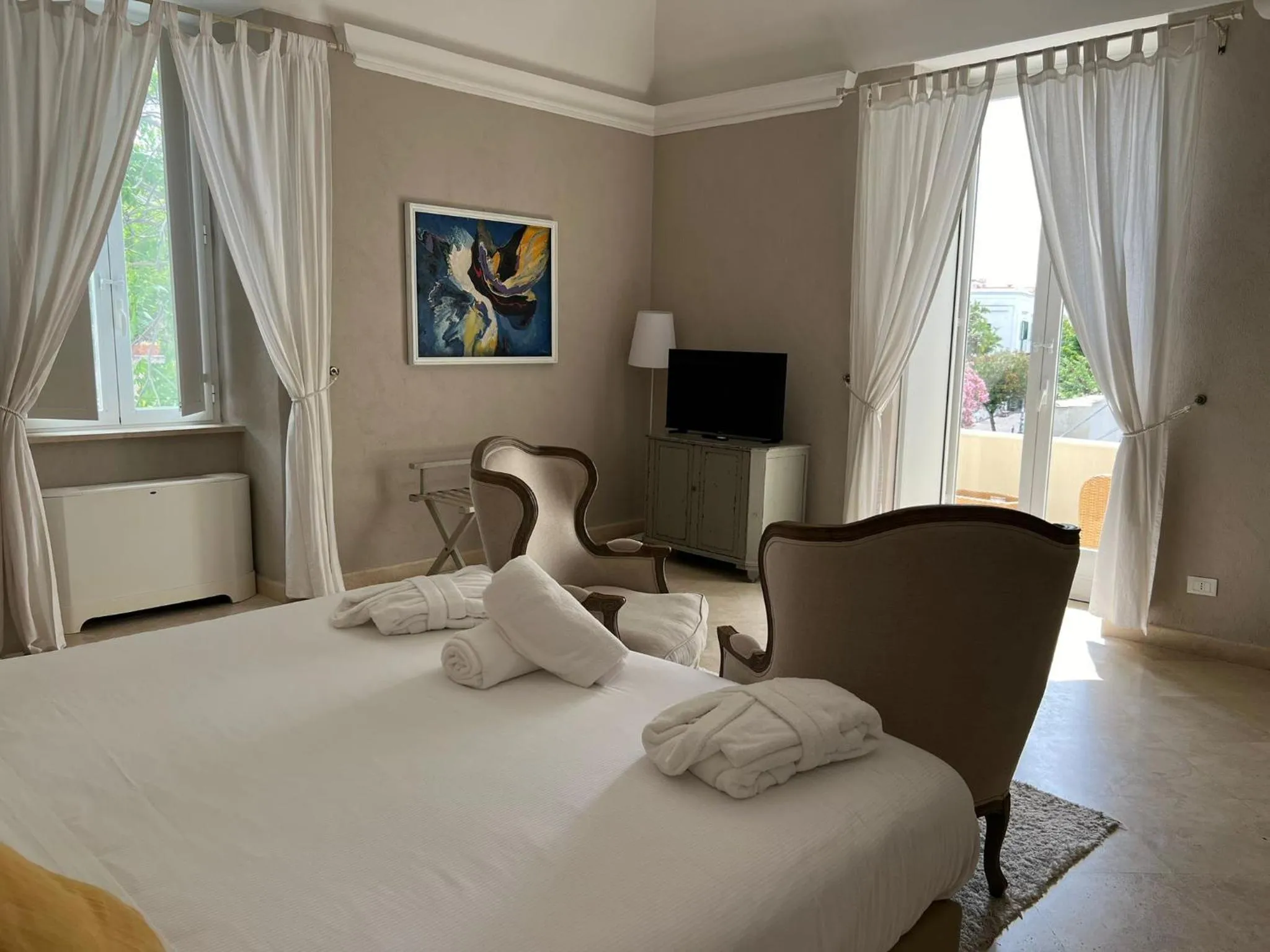 Bed in Relais Corte Degli Aragonesi