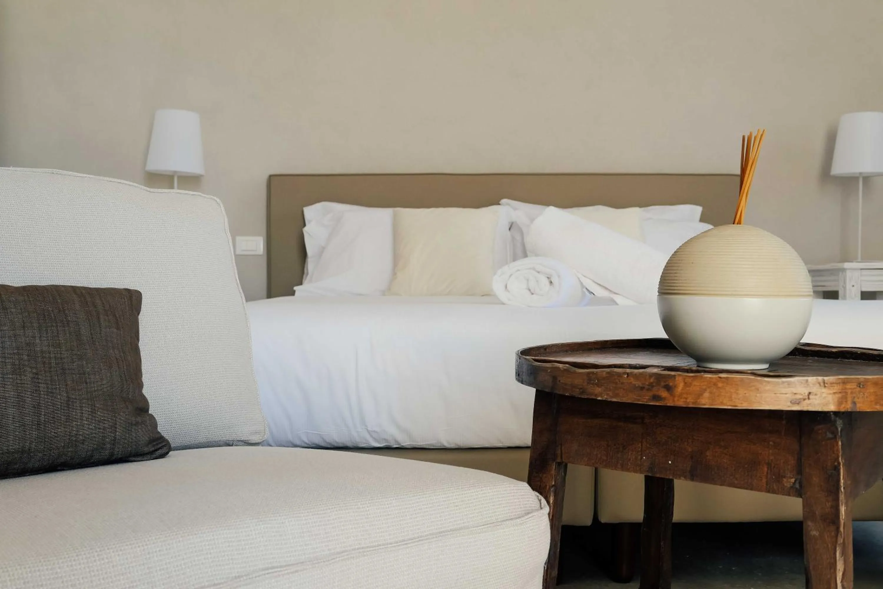 Bed in Relais Corte Degli Aragonesi