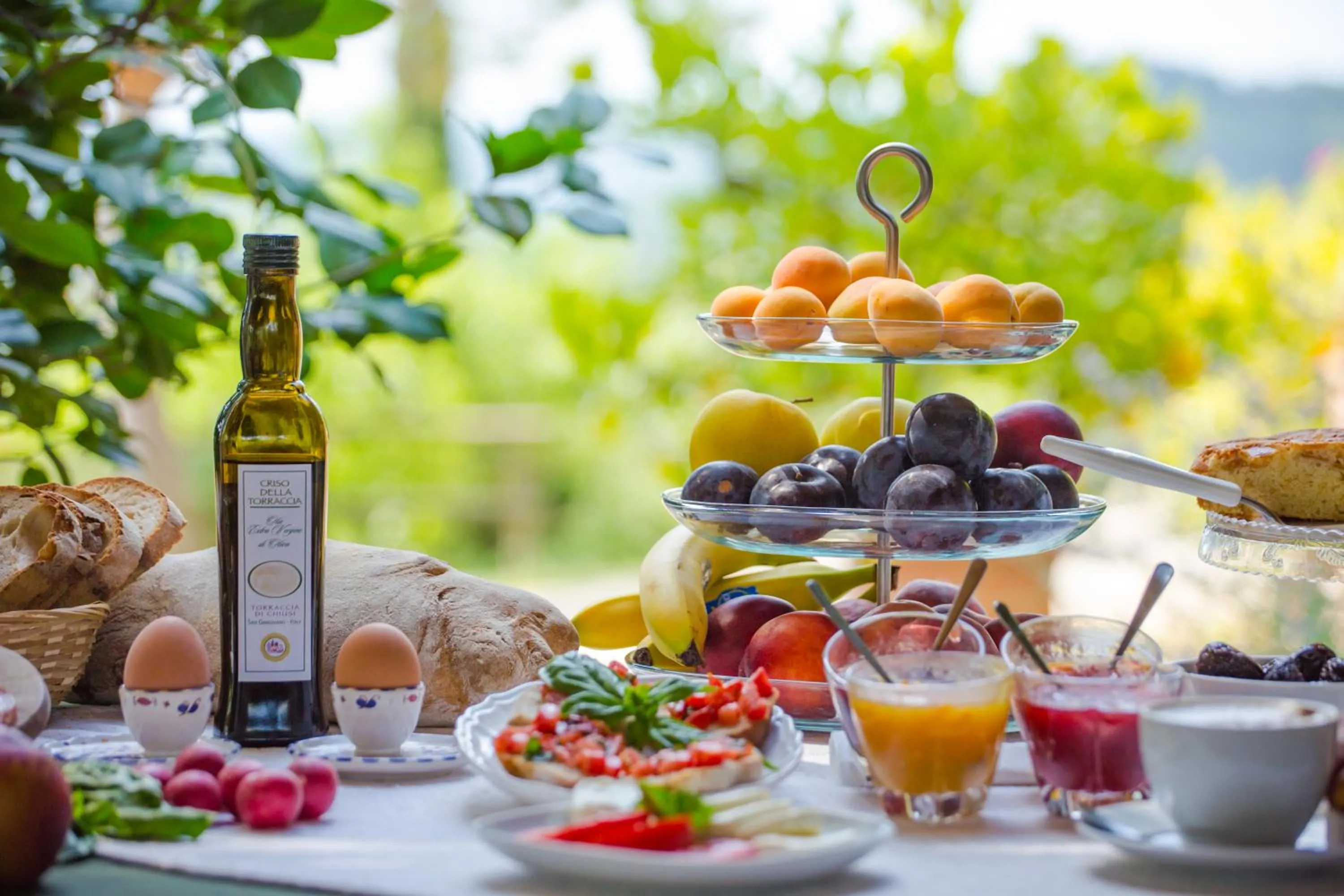 Food close-up in Torraccia di Chiusi Agriturismo Relais