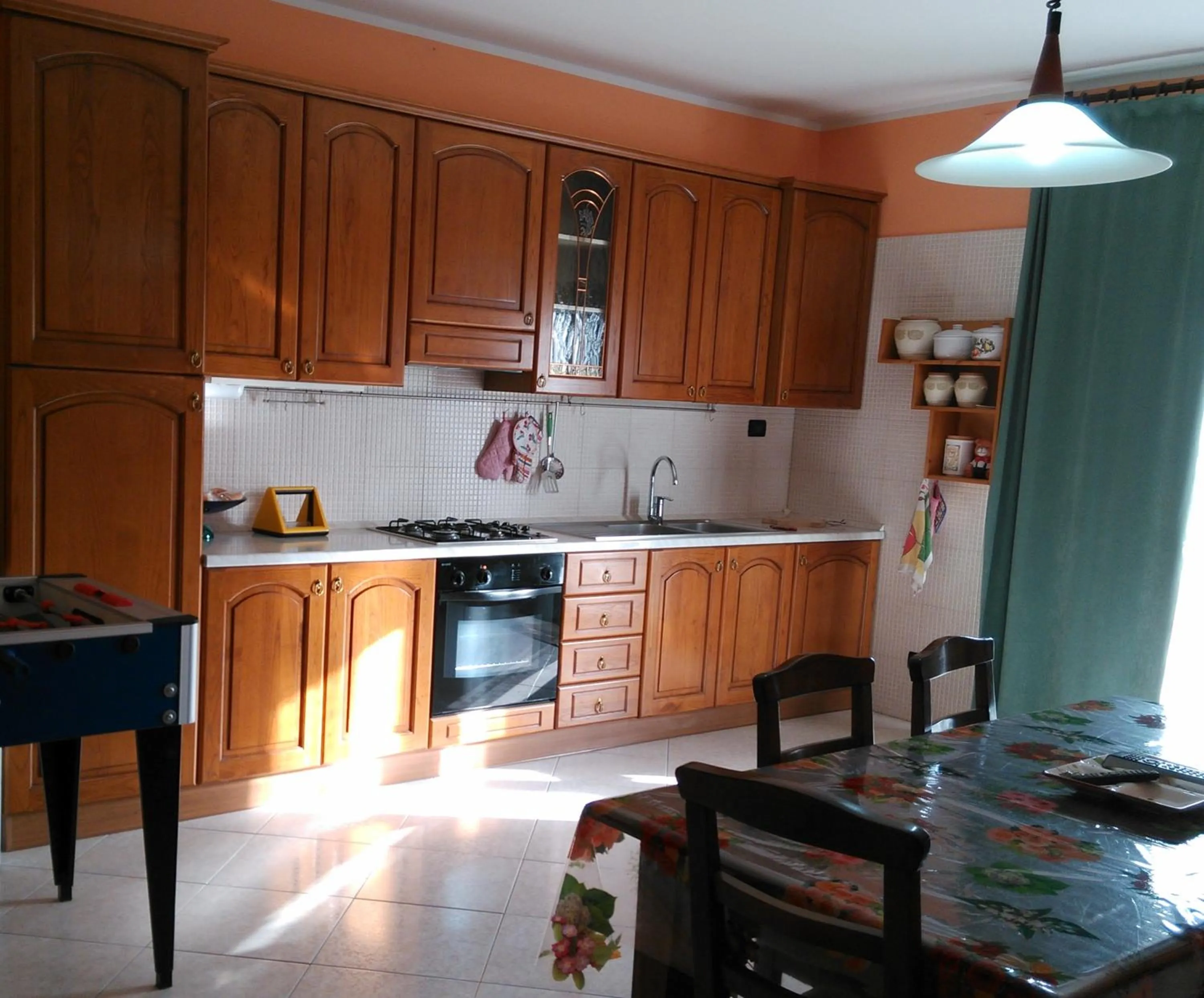 Kitchen or kitchenette in B&B L'Aquila