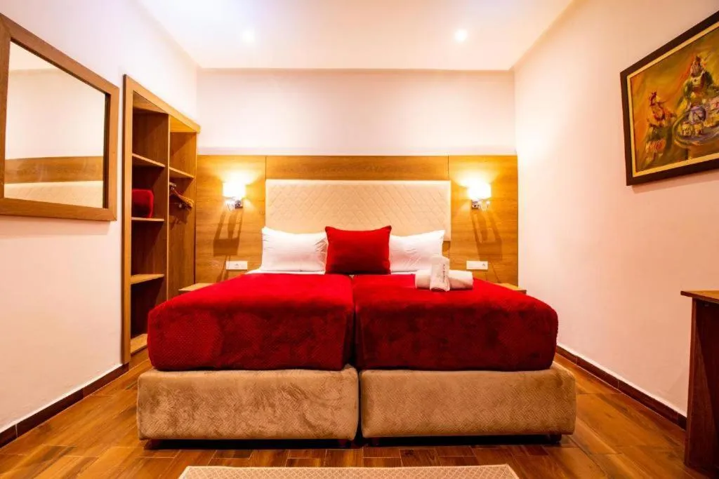 Bed in Hôtel Mechouar Plaza