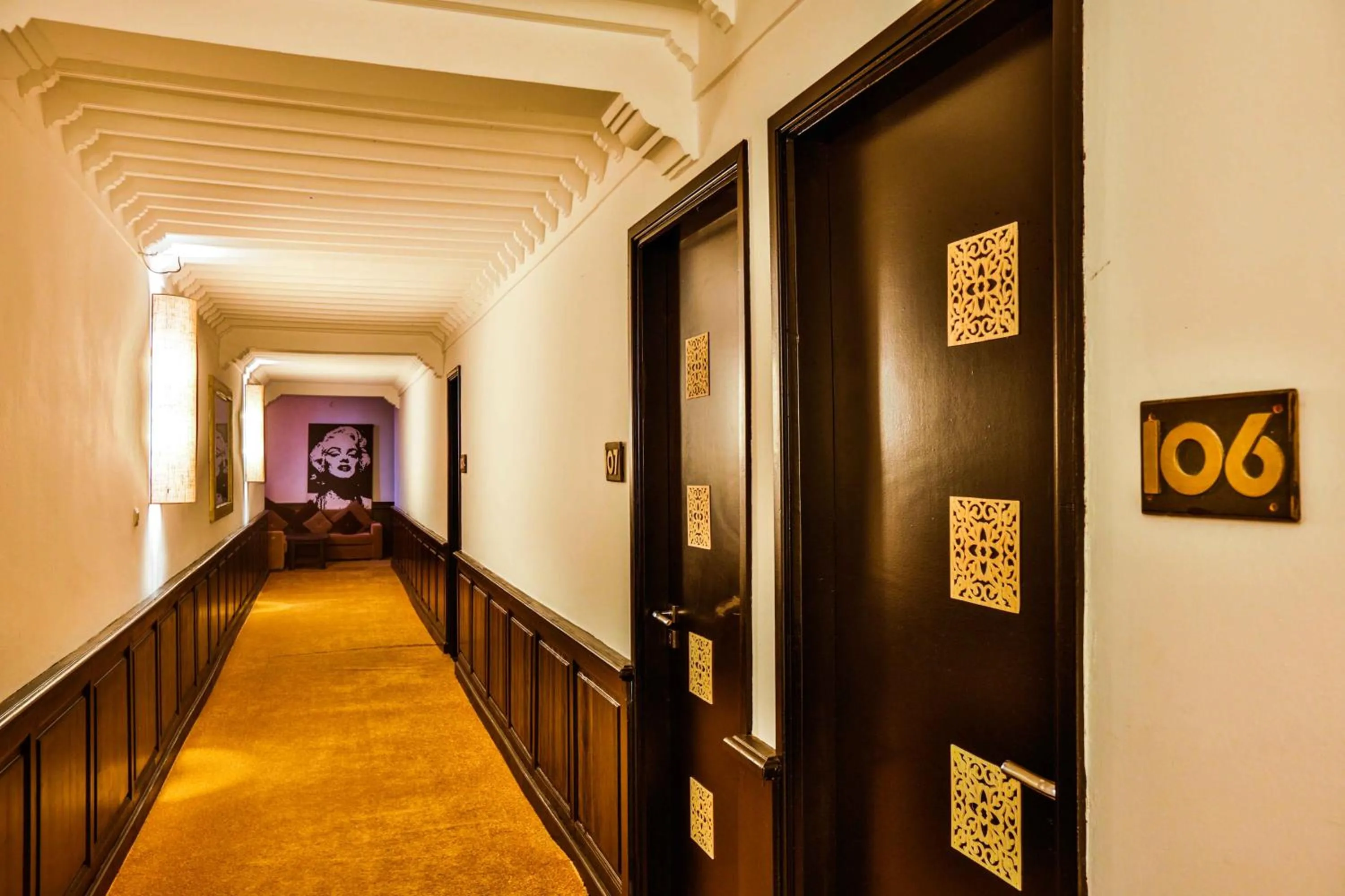 Patio in Hôtel Mechouar Plaza