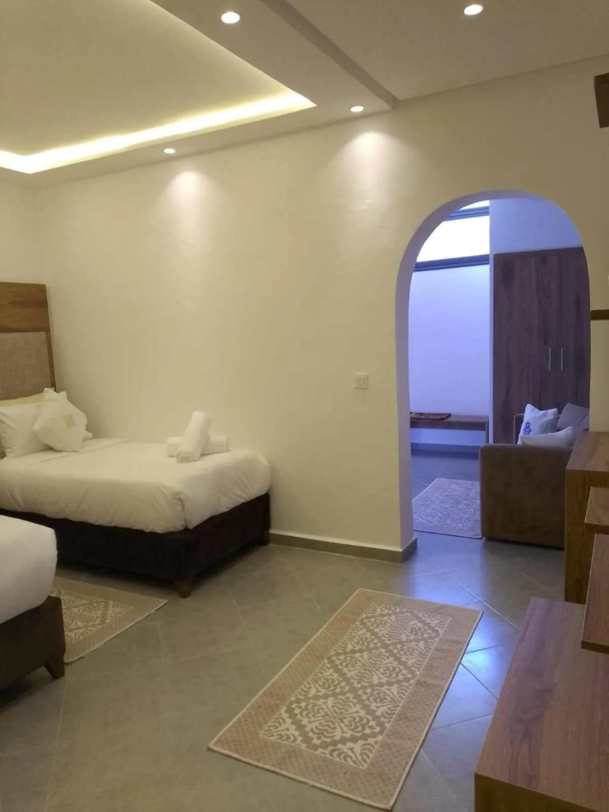 Bed in Hôtel Mechouar Plaza