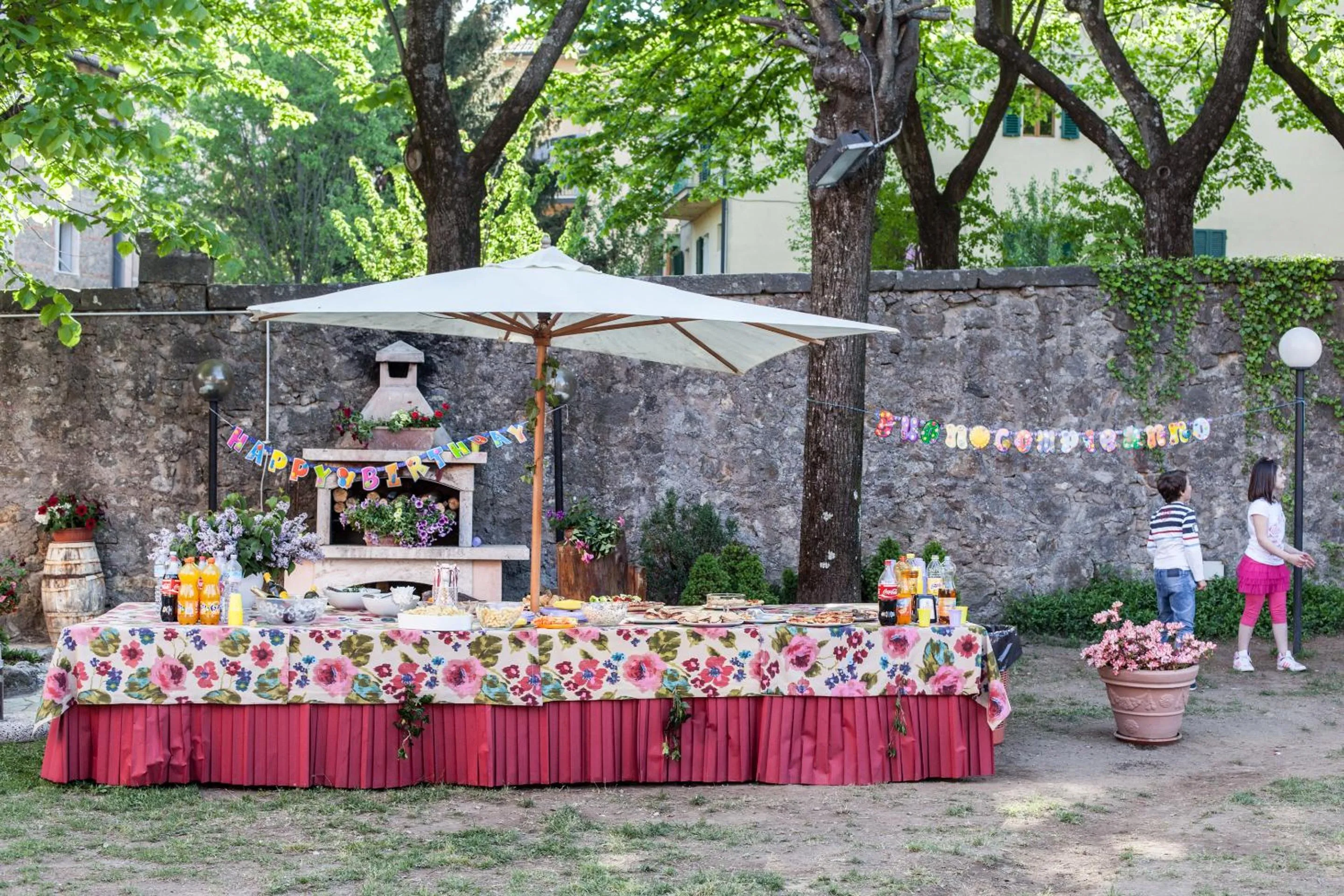 BBQ facilities in Hotel Fabbrini