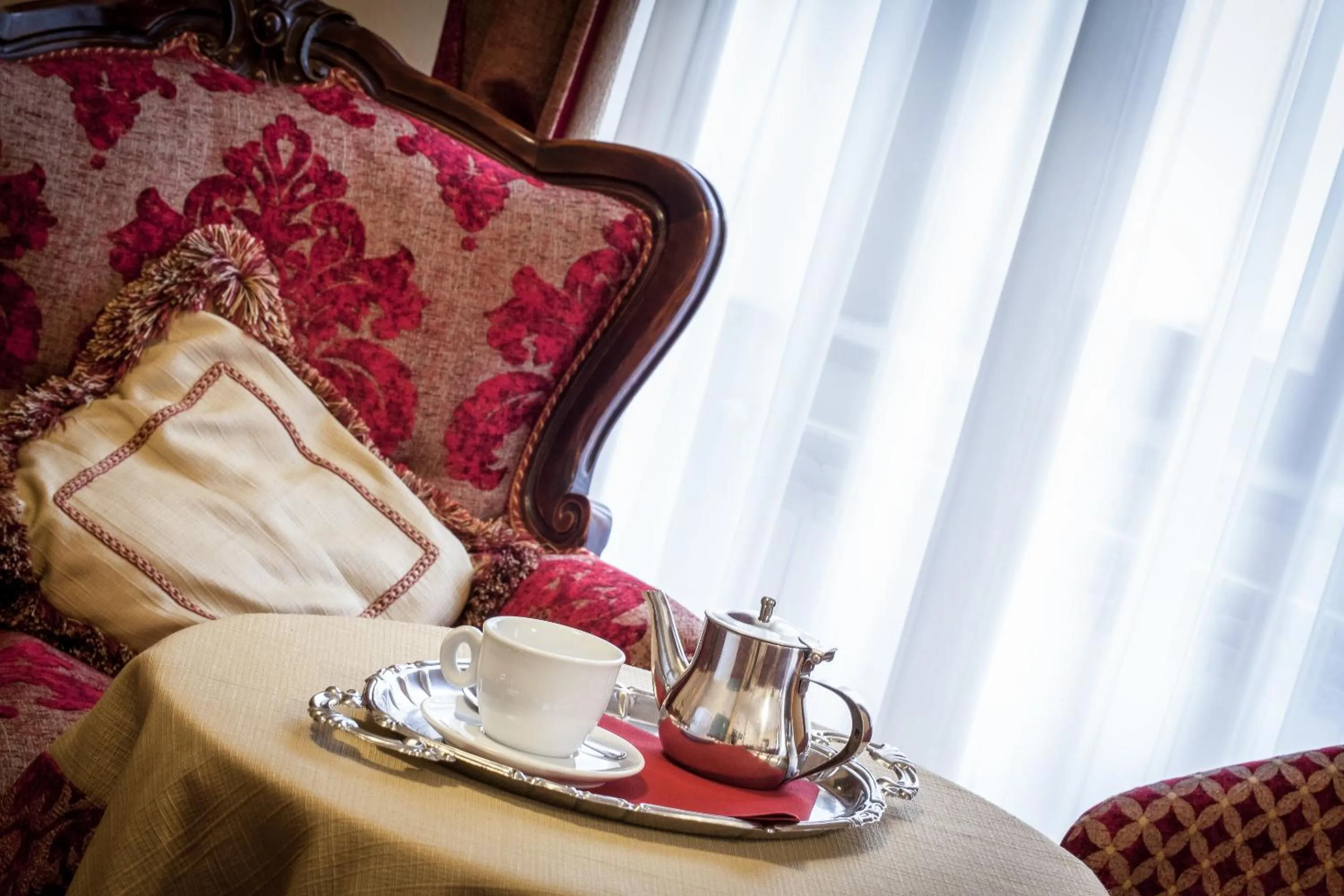 Communal lounge/ TV room in Hotel Fabbrini