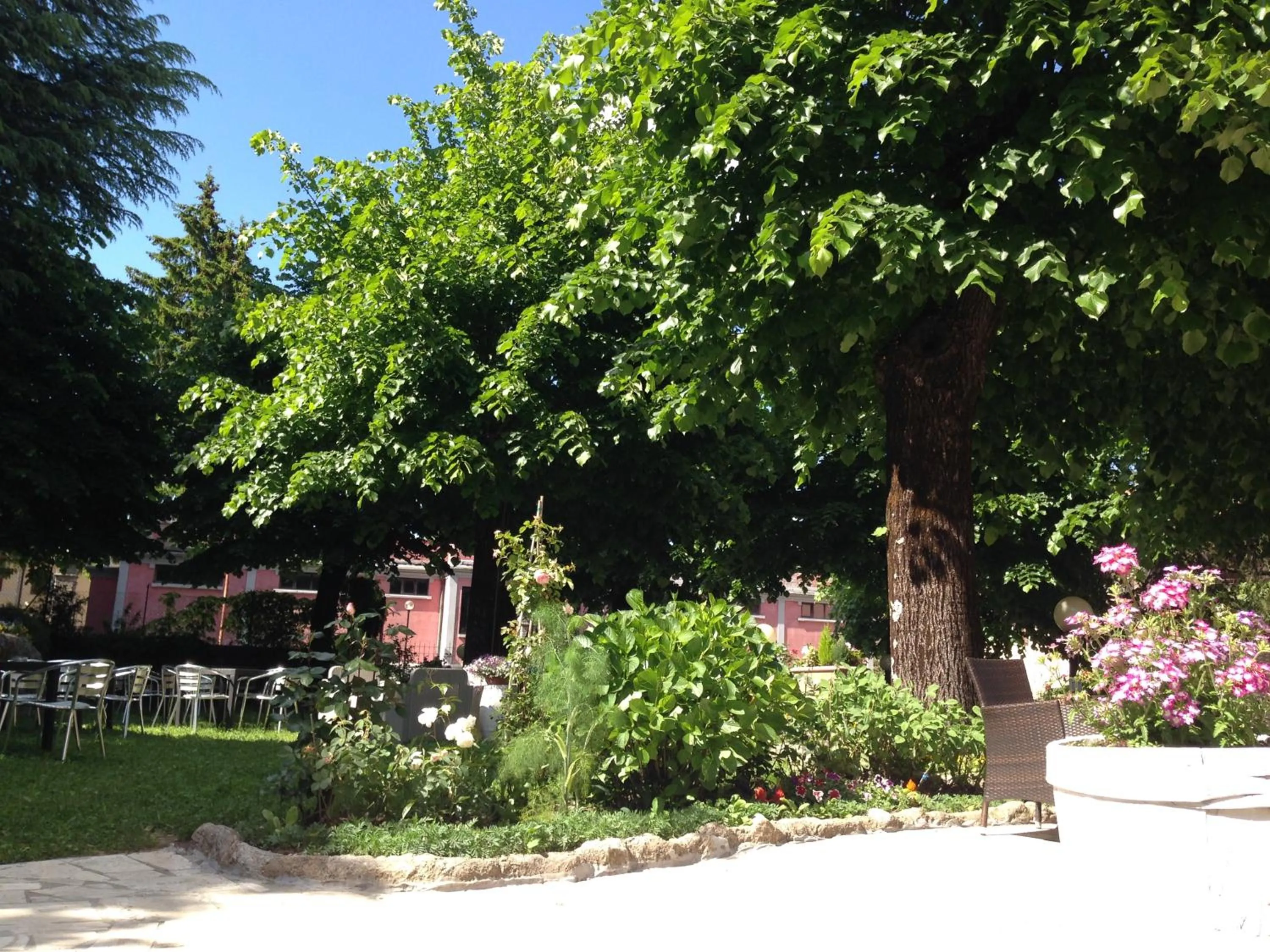 Garden in Hotel Fabbrini