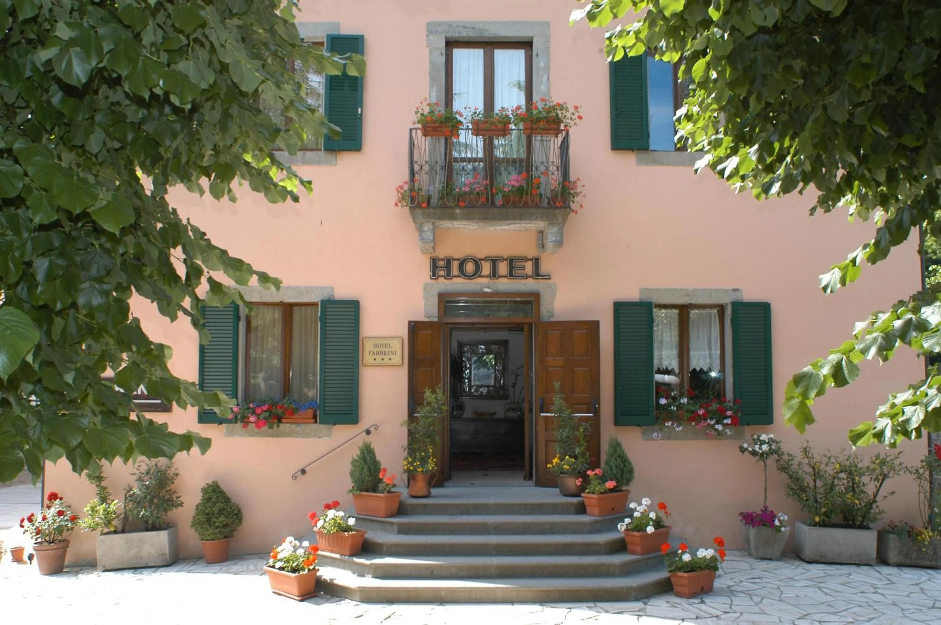Facade/entrance in Hotel Fabbrini
