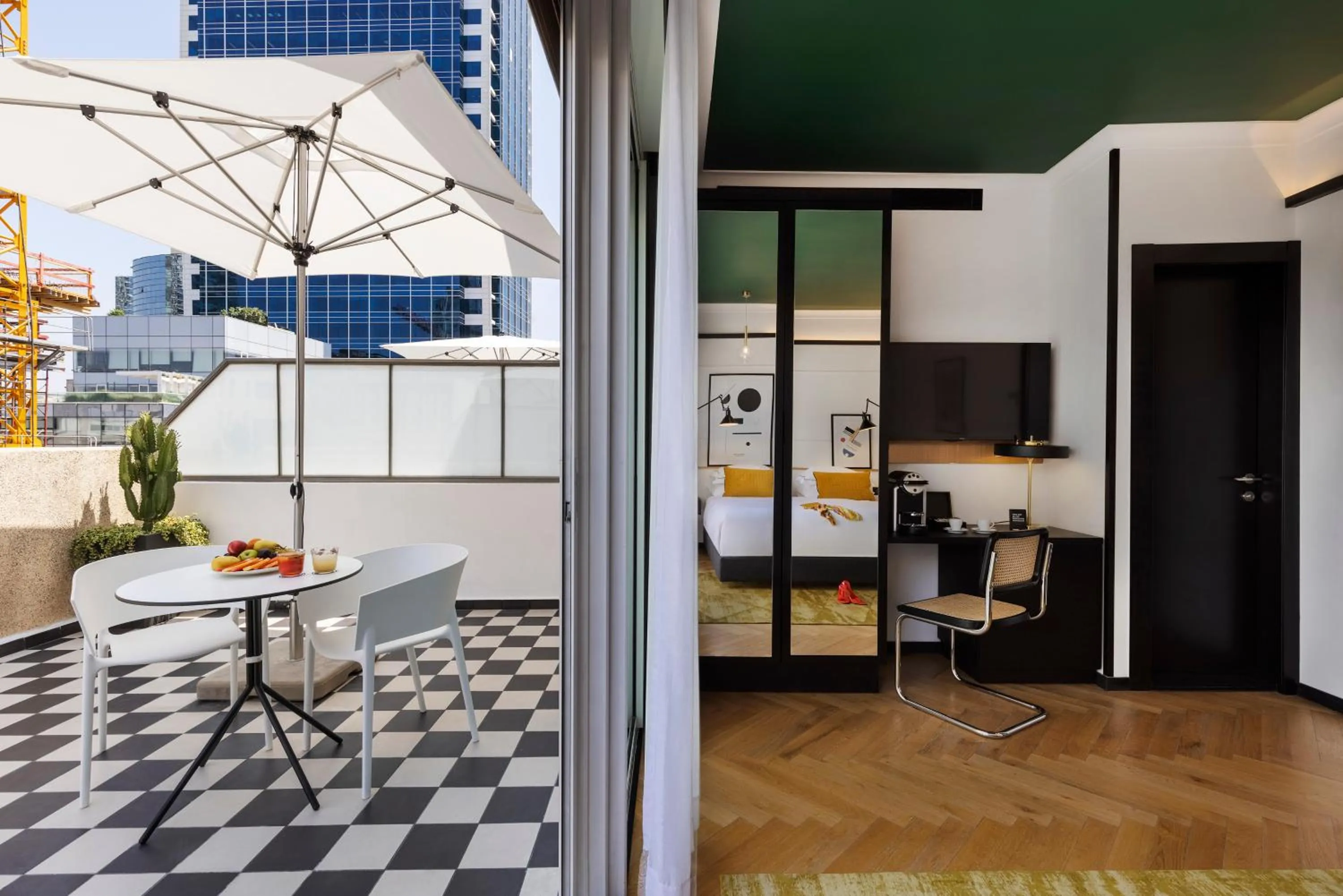 Balcony/Terrace in Theodor Rothschild Tel-Aviv