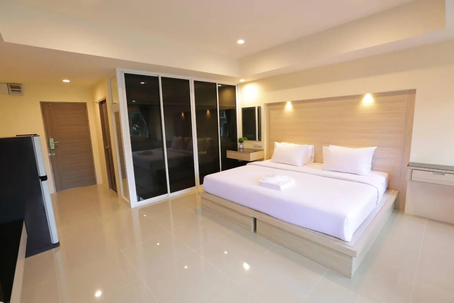 Bed in Lampang Residence