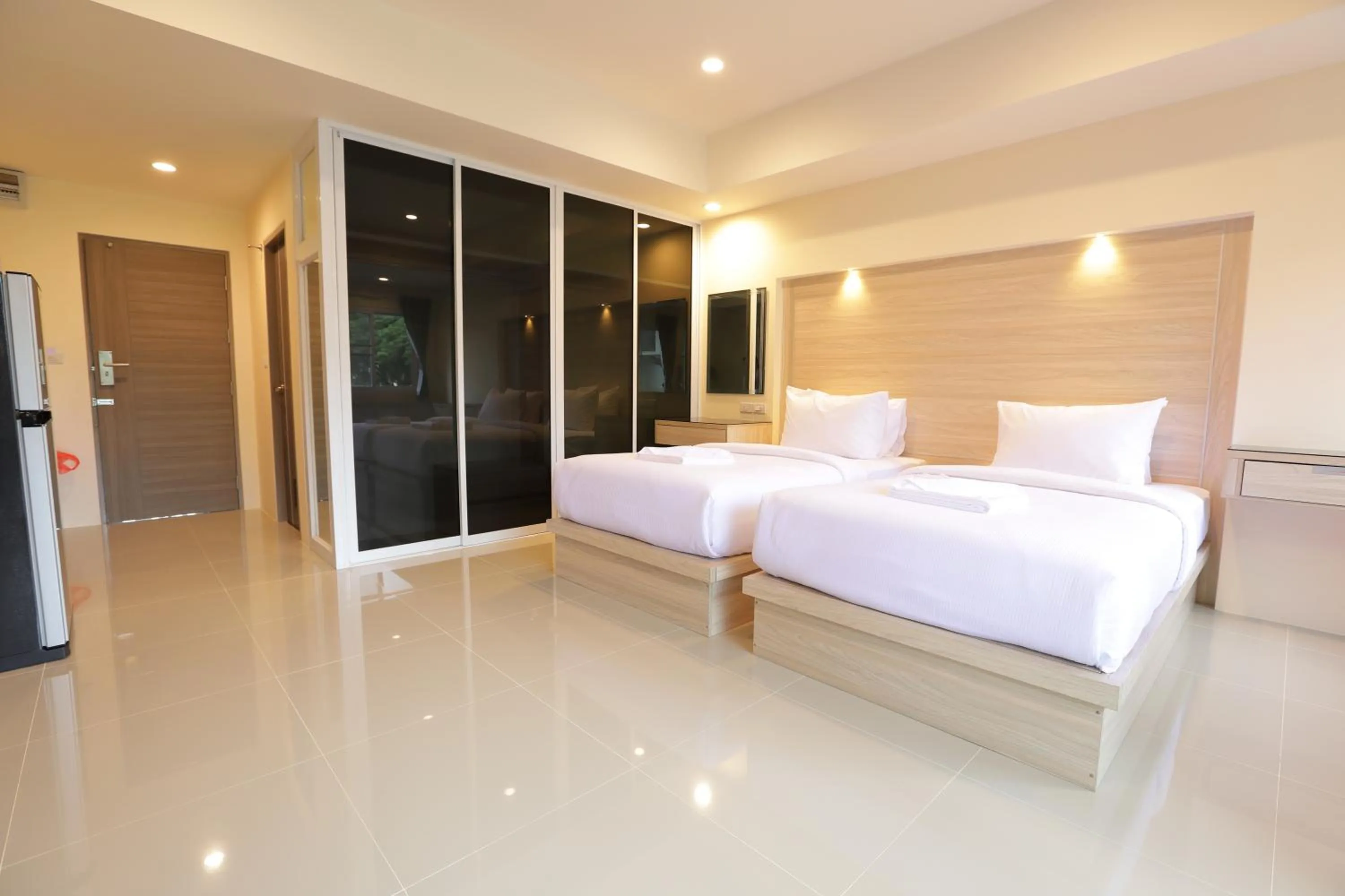 Bed in Lampang Residence
