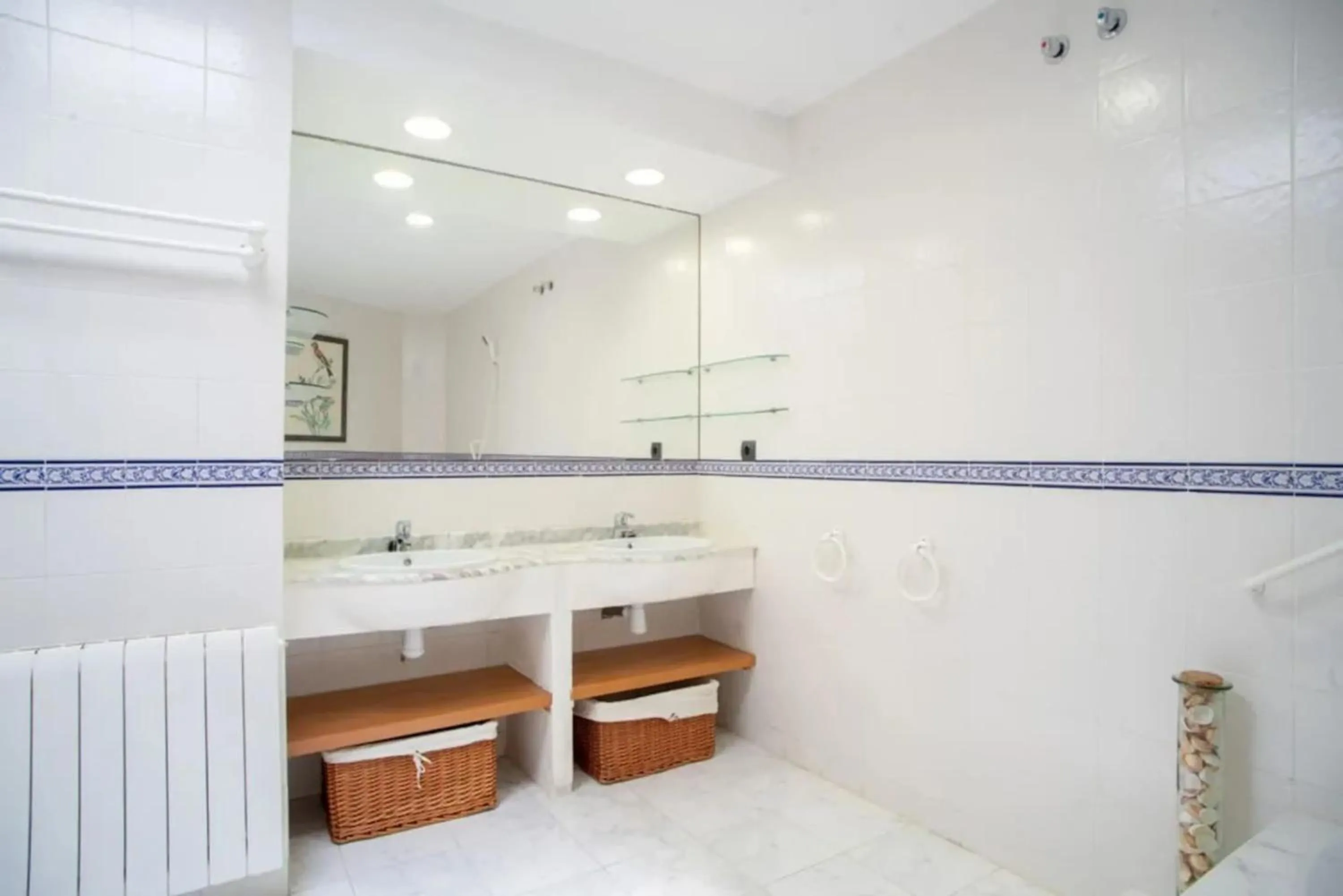 Bathroom in Comfortable House in Sitges with Shared Pool