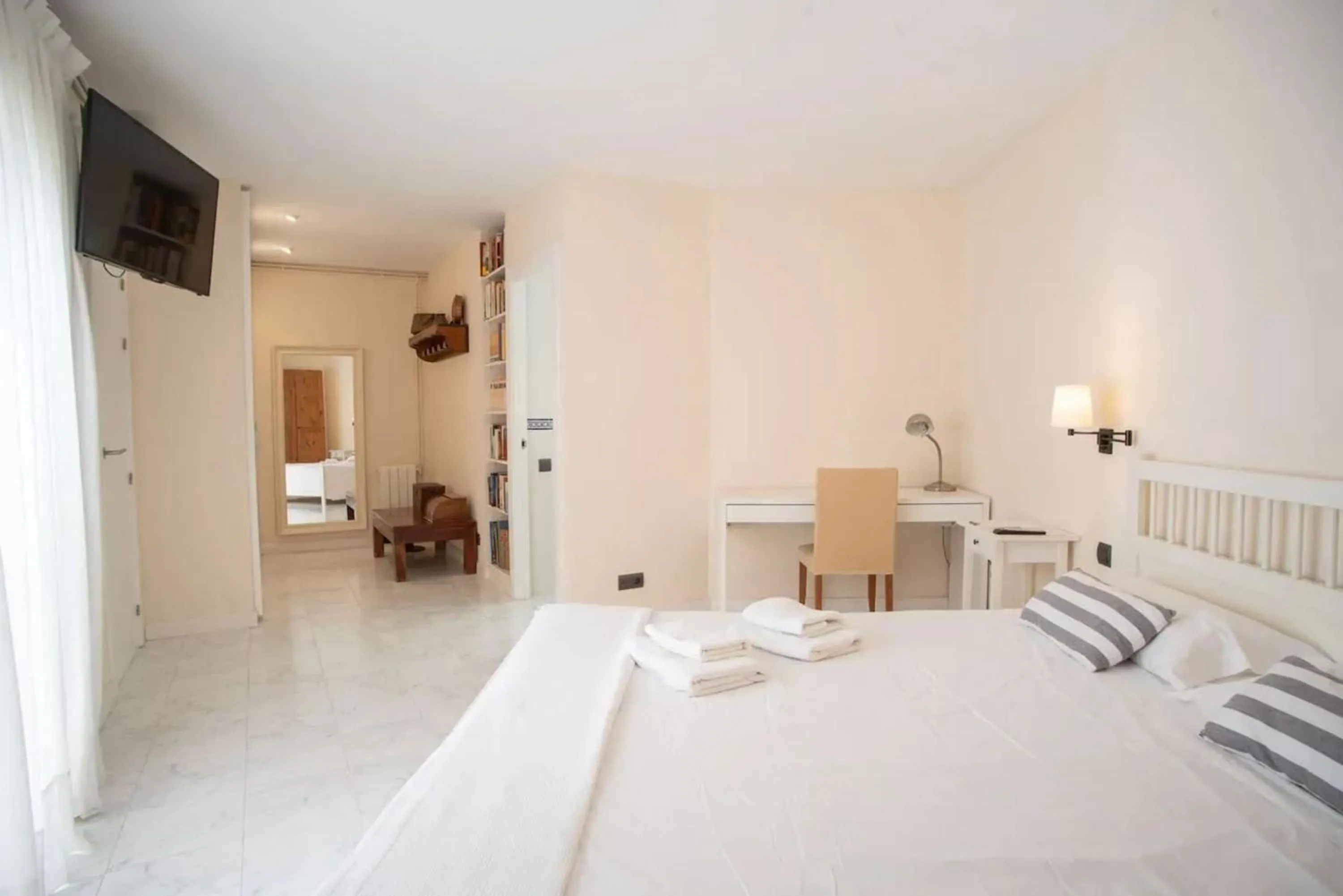 Facade/entrance, Bed in Comfortable House in Sitges with Shared Pool