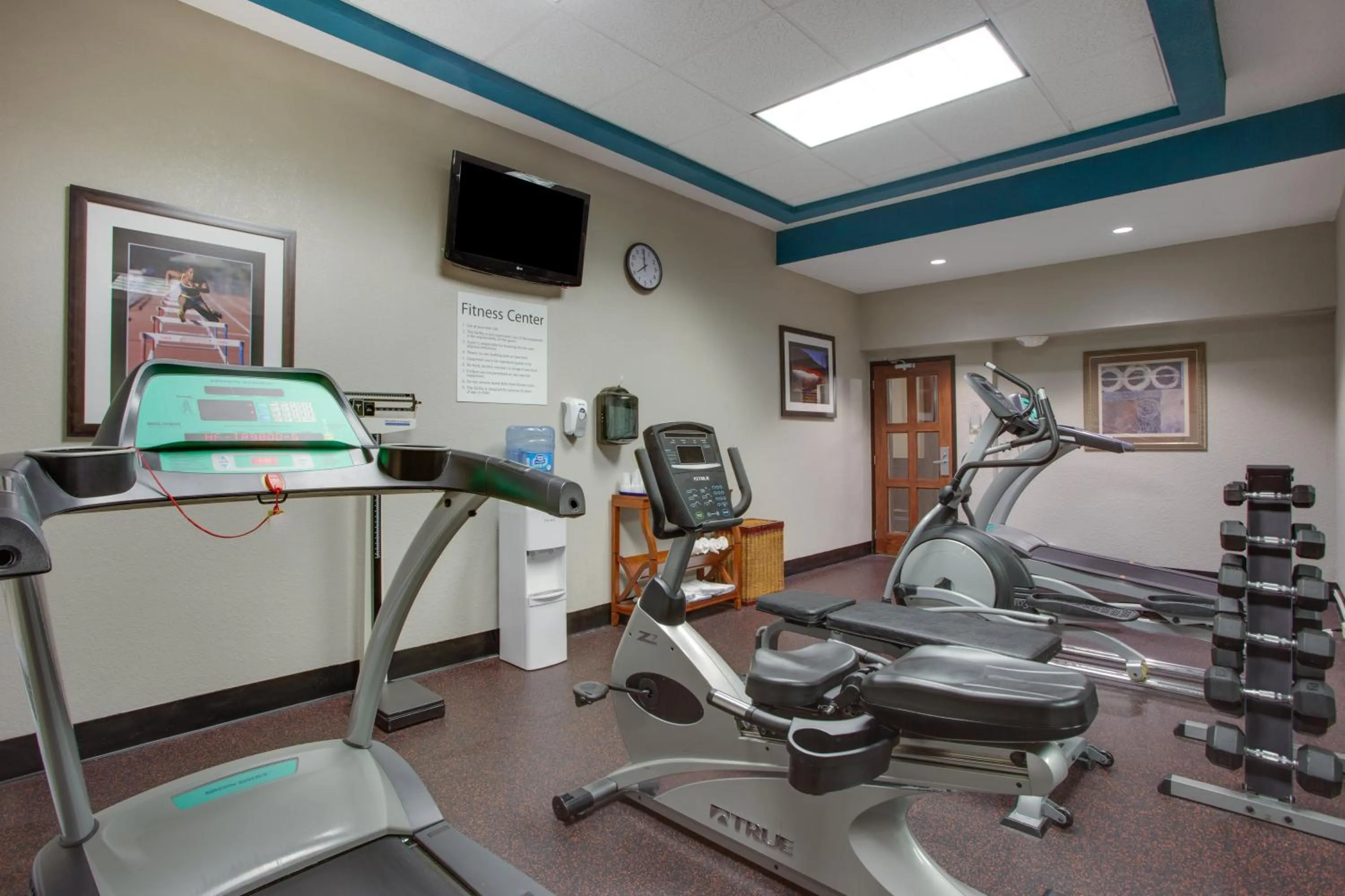 Fitness centre/facilities in Holiday Inn Express Washington DC East- Andrews AFB by IHG