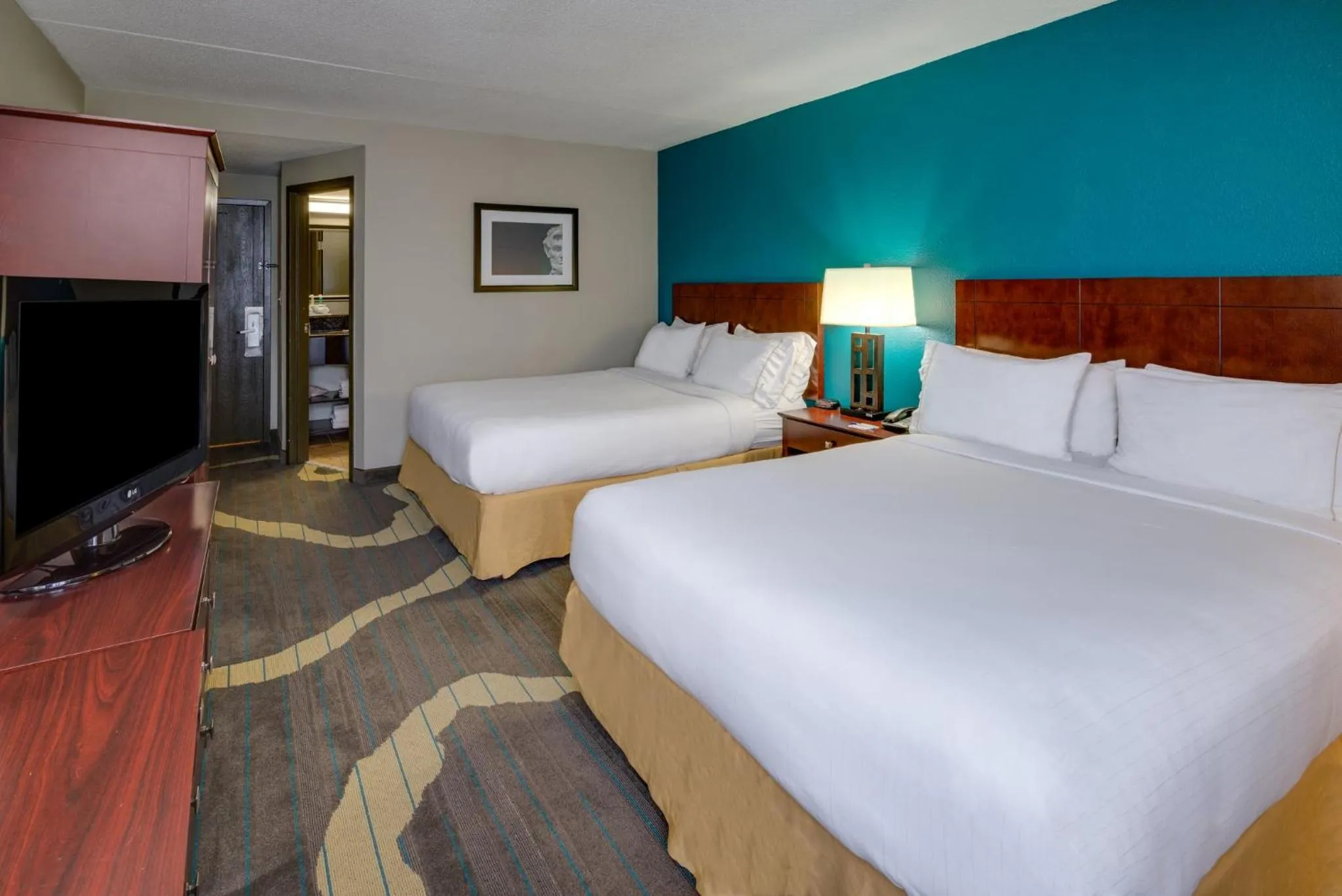 Photo of the whole room, Bed in Holiday Inn Express Washington DC East- Andrews AFB by IHG