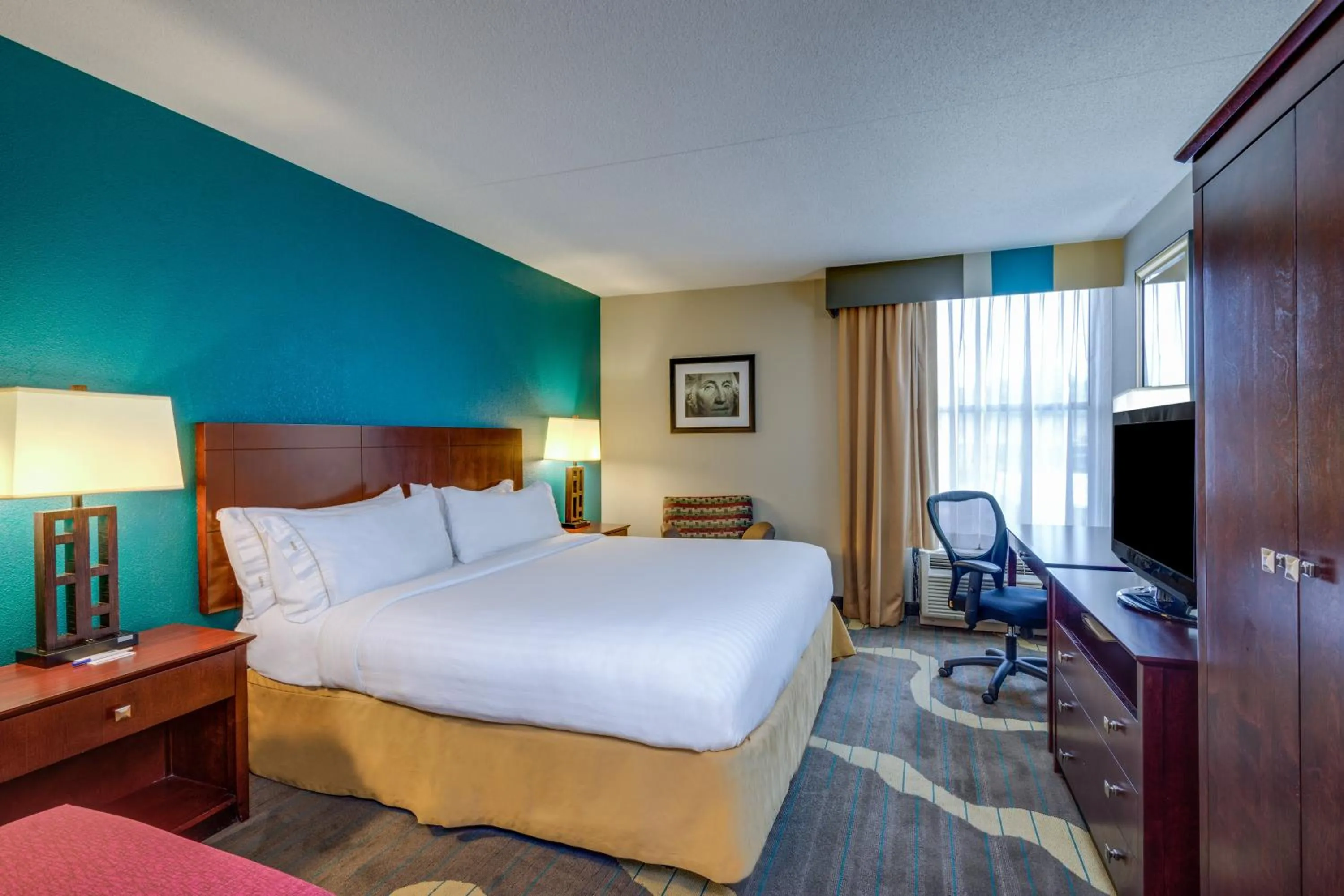 Photo of the whole room, Bed in Holiday Inn Express Washington DC East- Andrews AFB by IHG