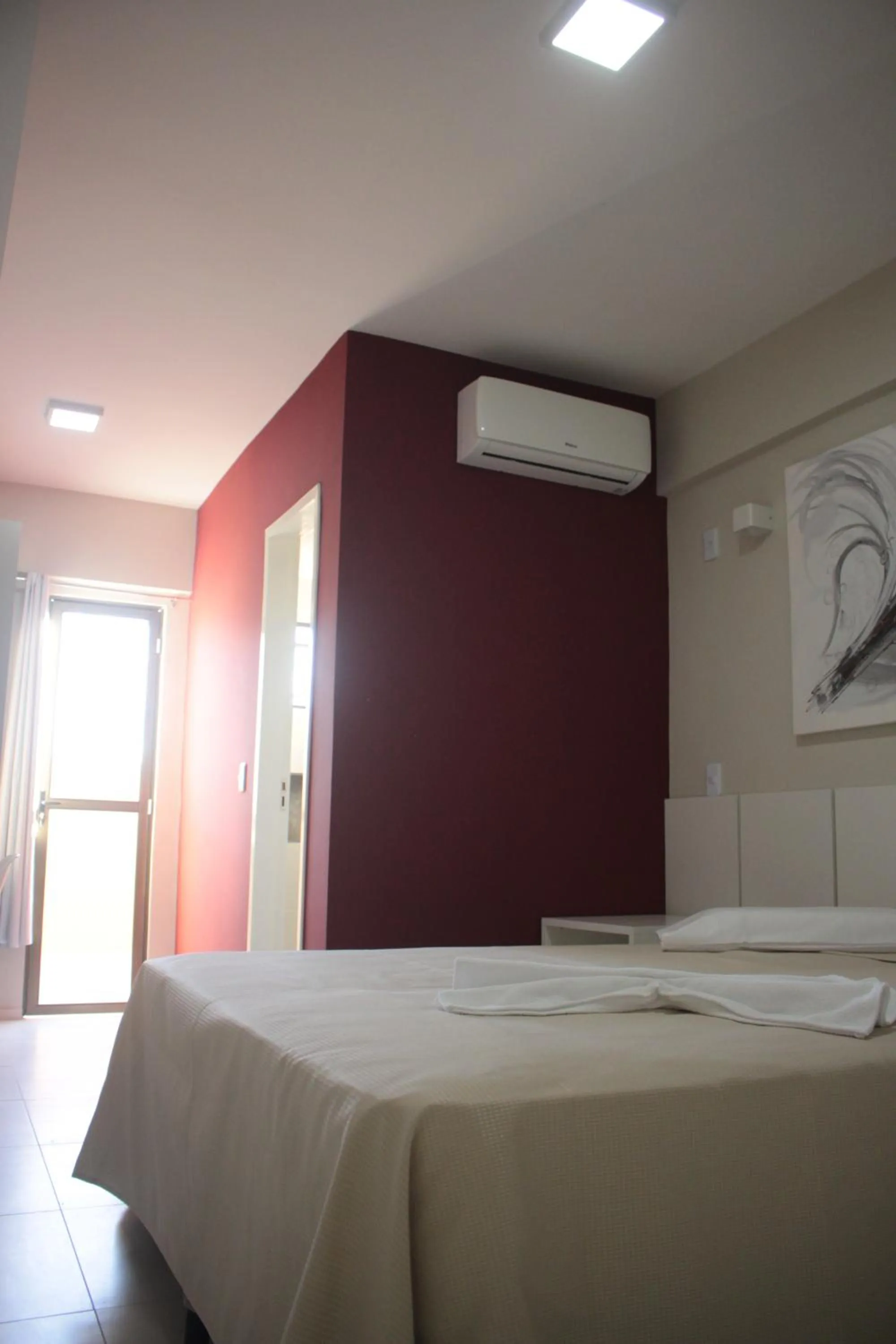 air conditioner, Bed in Murano Center Hotel