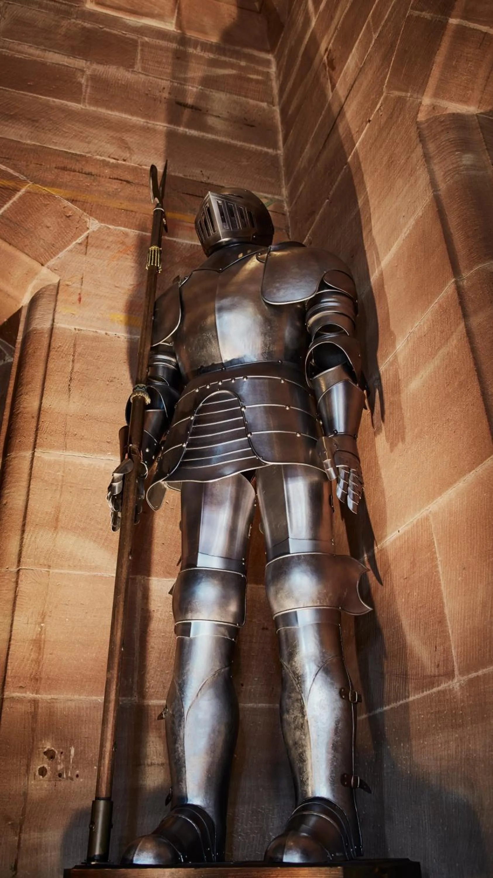 Decorative detail in Peckforton Castle