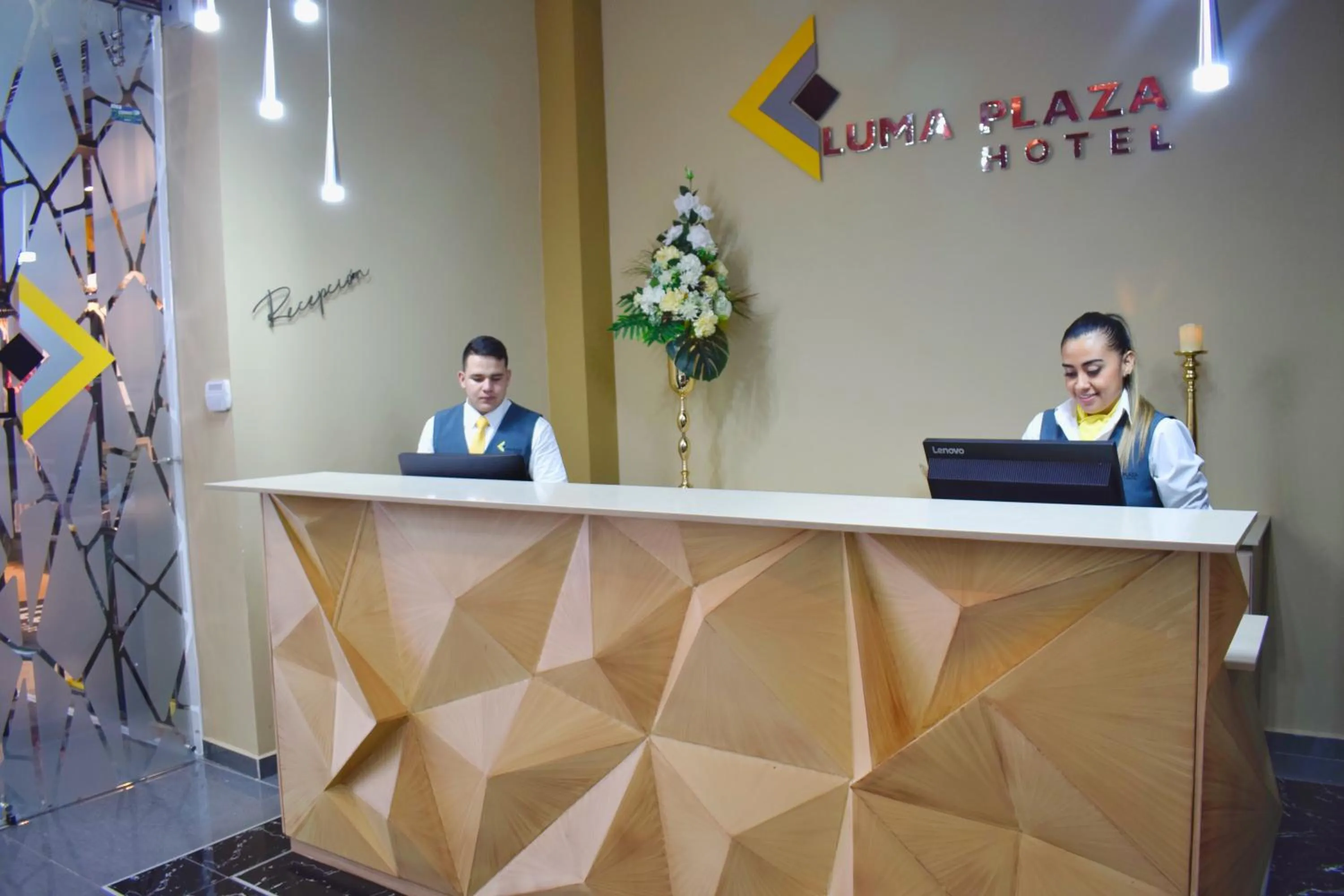 Lobby or reception in Luma Plaza Hotel