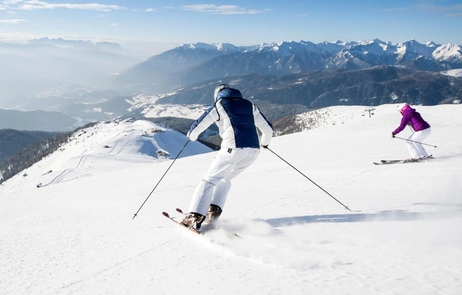 Skiing in Aparthotel Panorama Living Dolomites