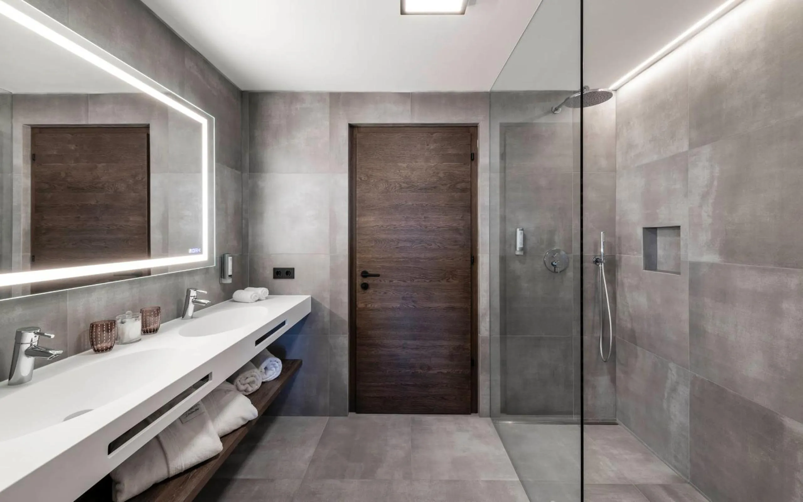 Bathroom in Aparthotel Panorama Living Dolomites