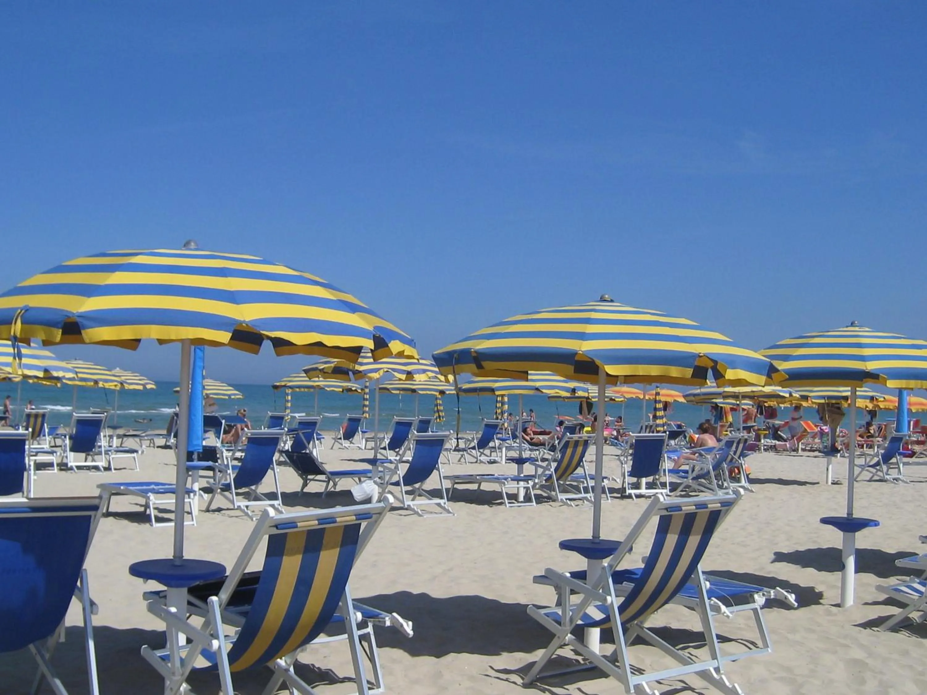 Beach in Hotel Miramare