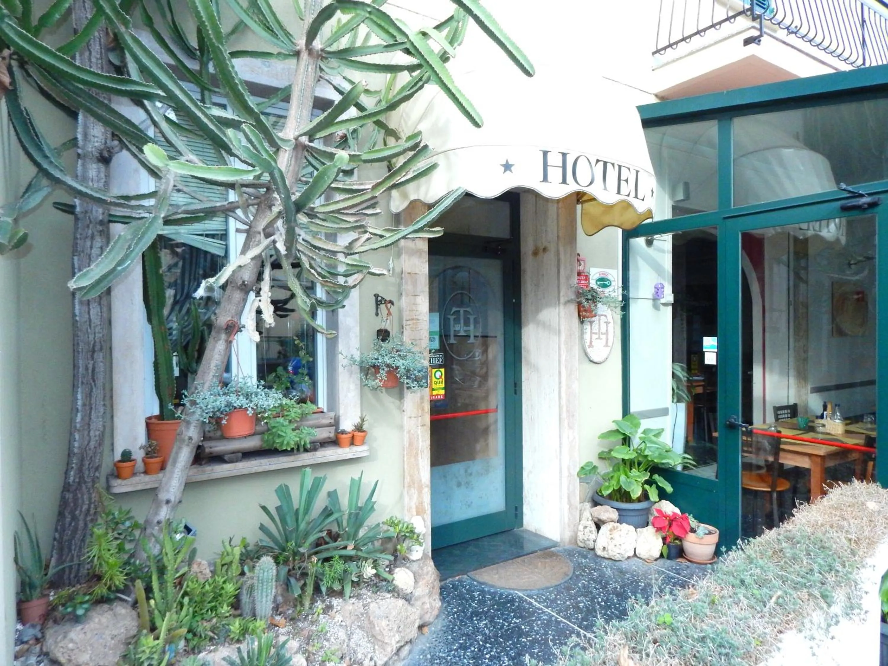 Facade/entrance in Albergo Torino