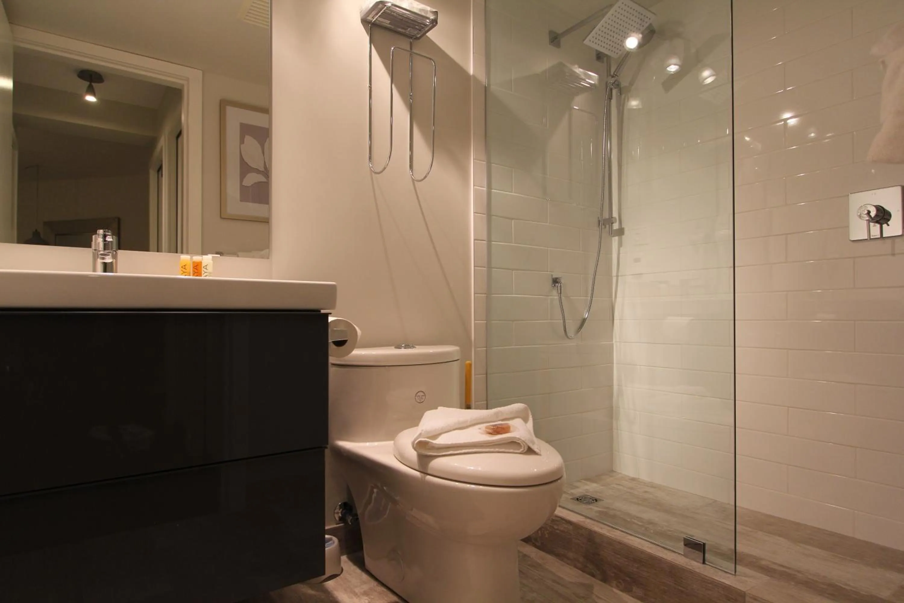 Shower in Glacier's Reach by Whistler Retreats