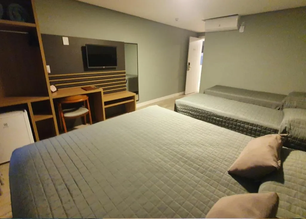 Bed in Sky Palace Hotel