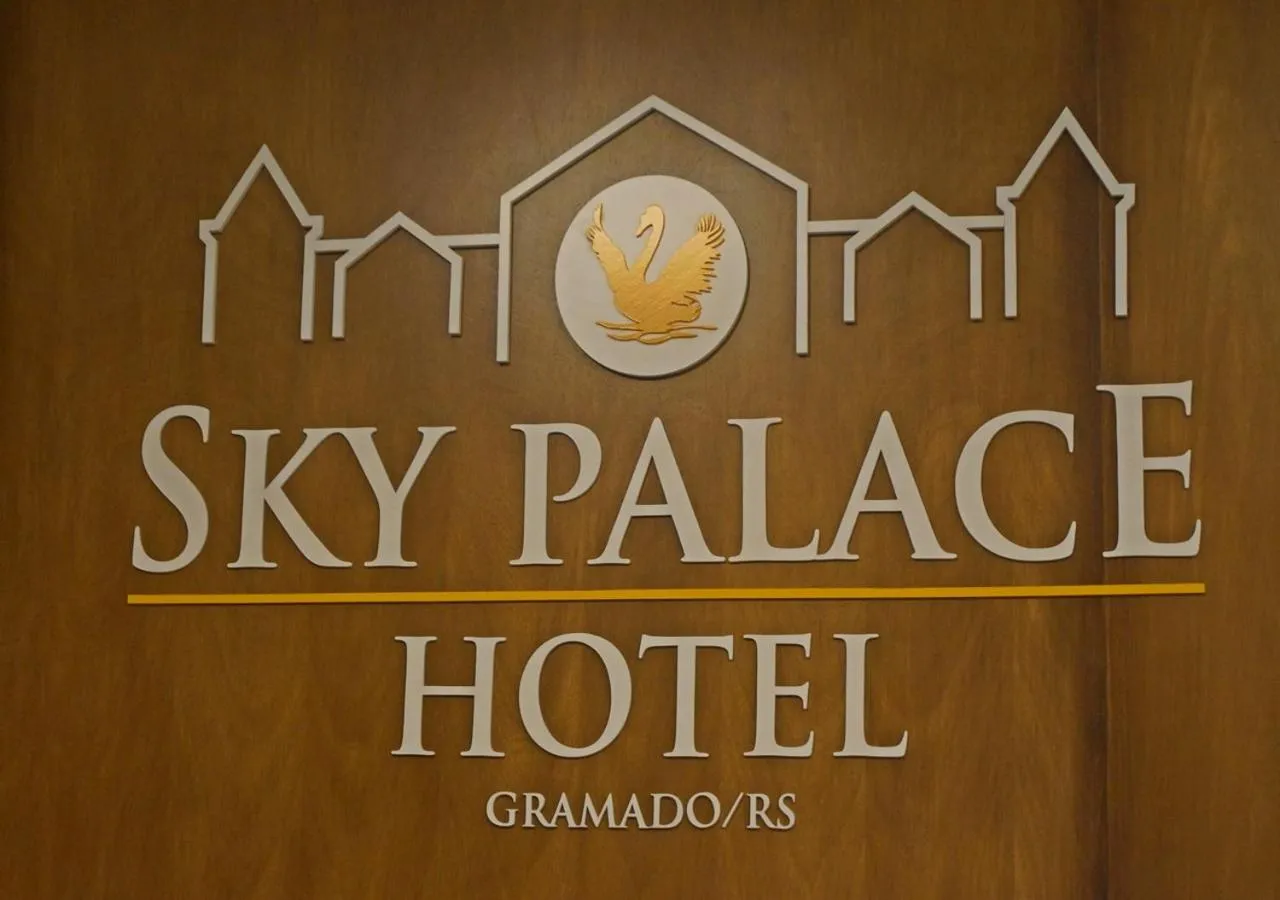 Property logo or sign in Sky Palace Hotel