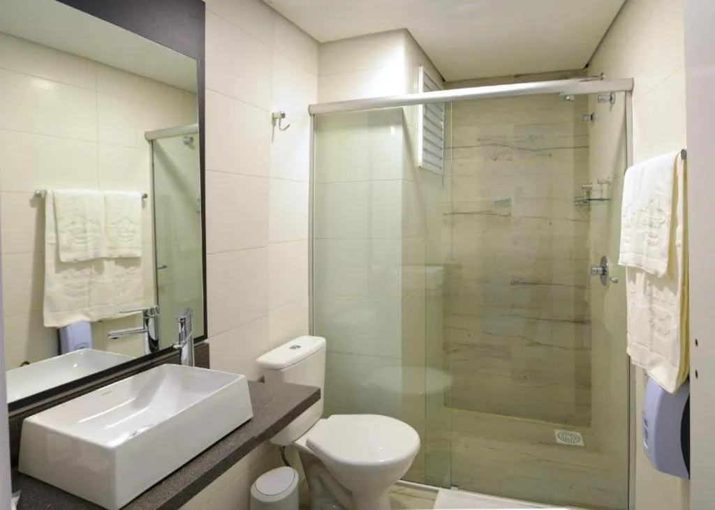 Shower in Sky Palace Hotel