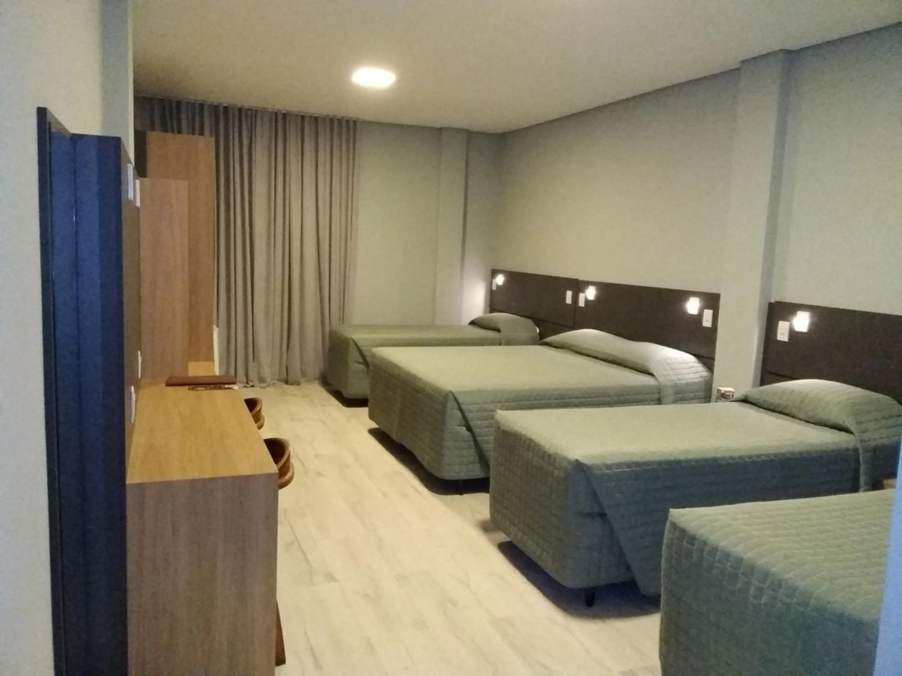 Bed in Sky Palace Hotel