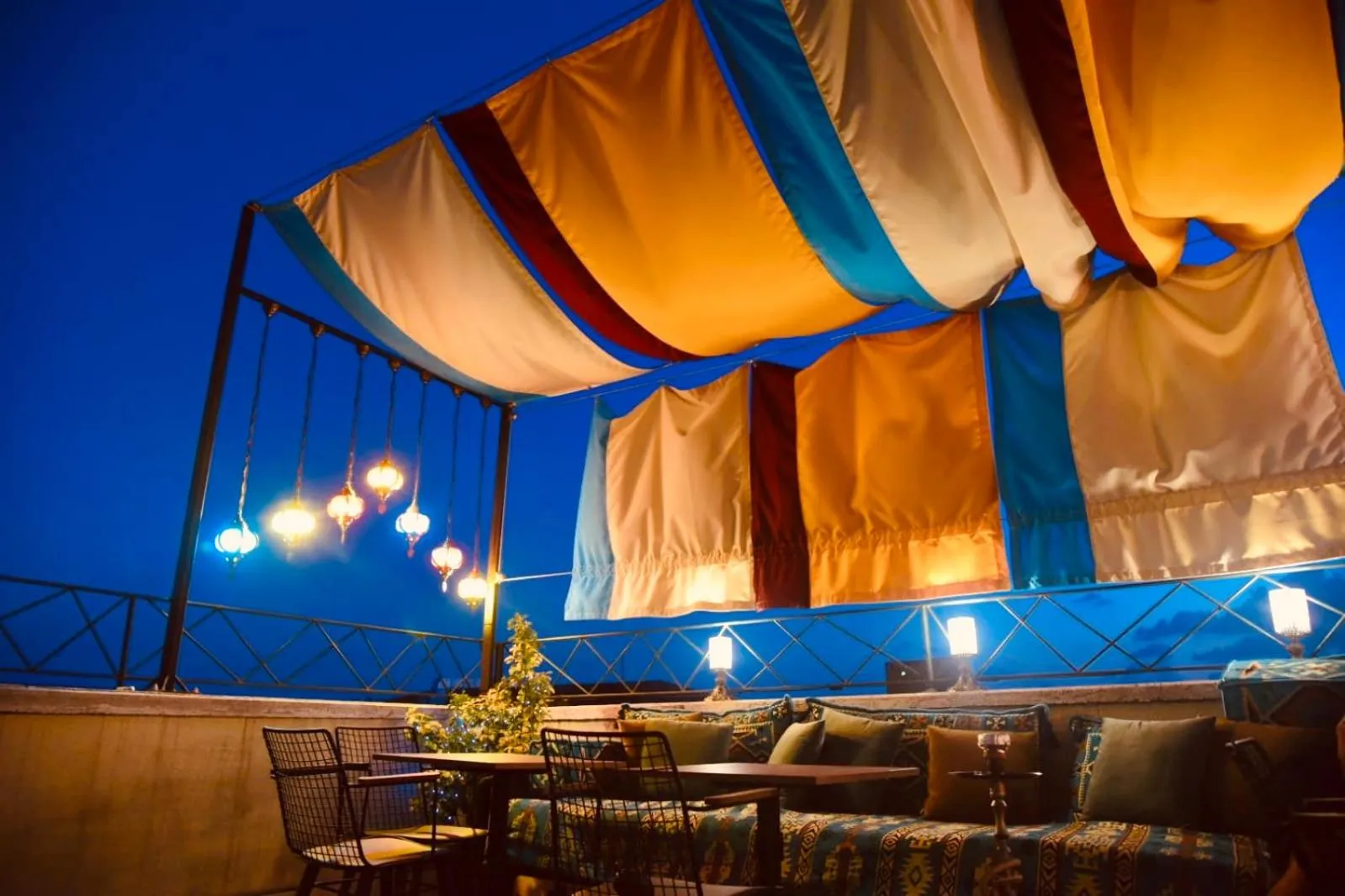 Decorative detail in LUXIR HOTEL