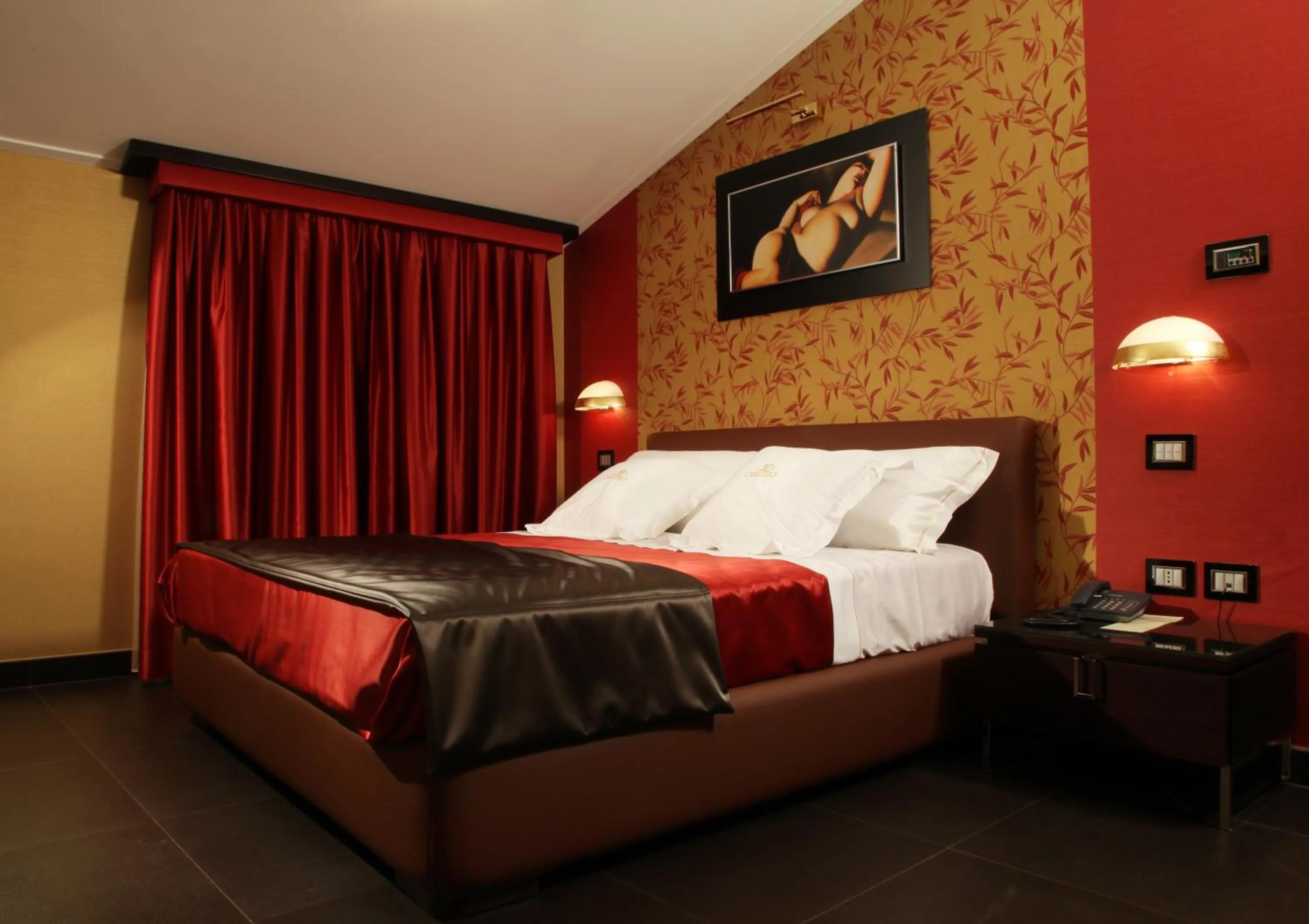 Bed in Hotel Cenacolo