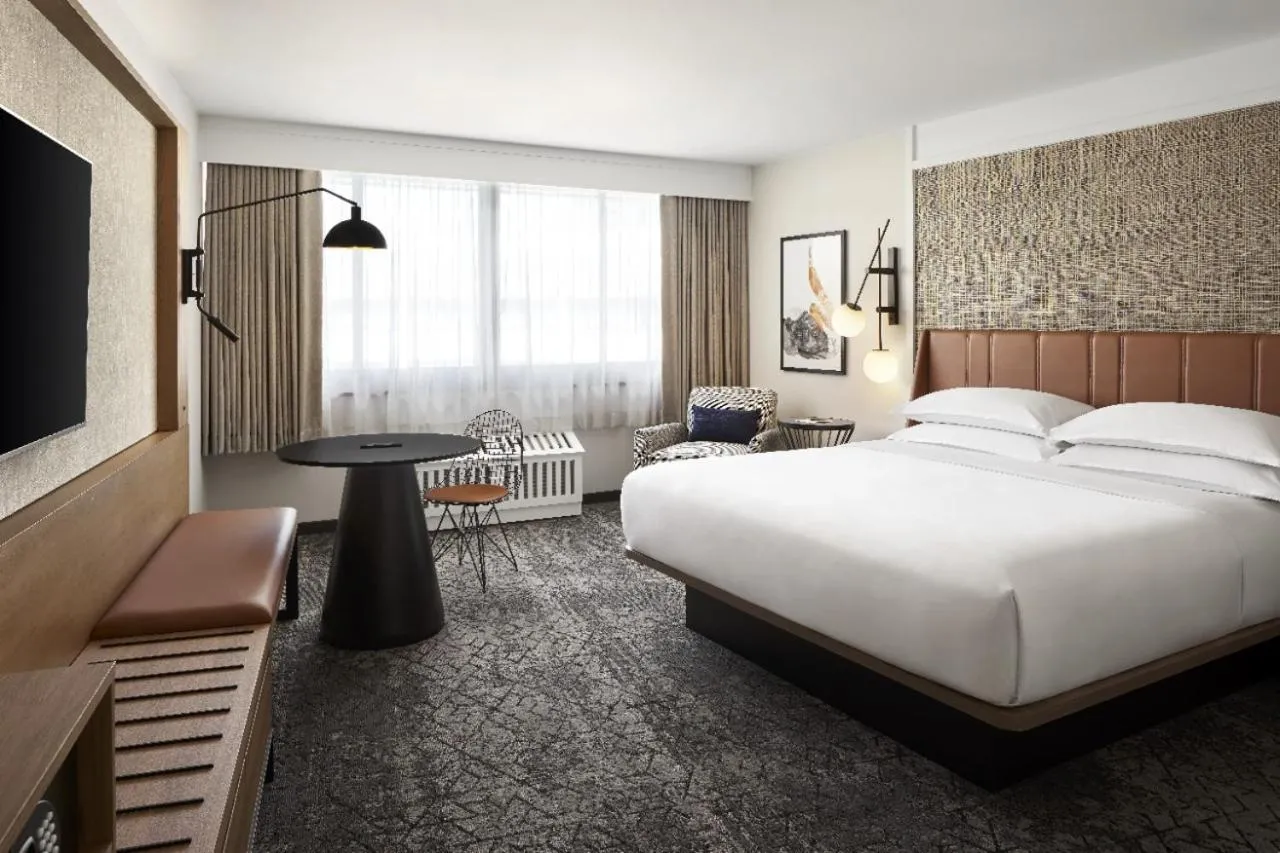 Bed in Sheraton Reston