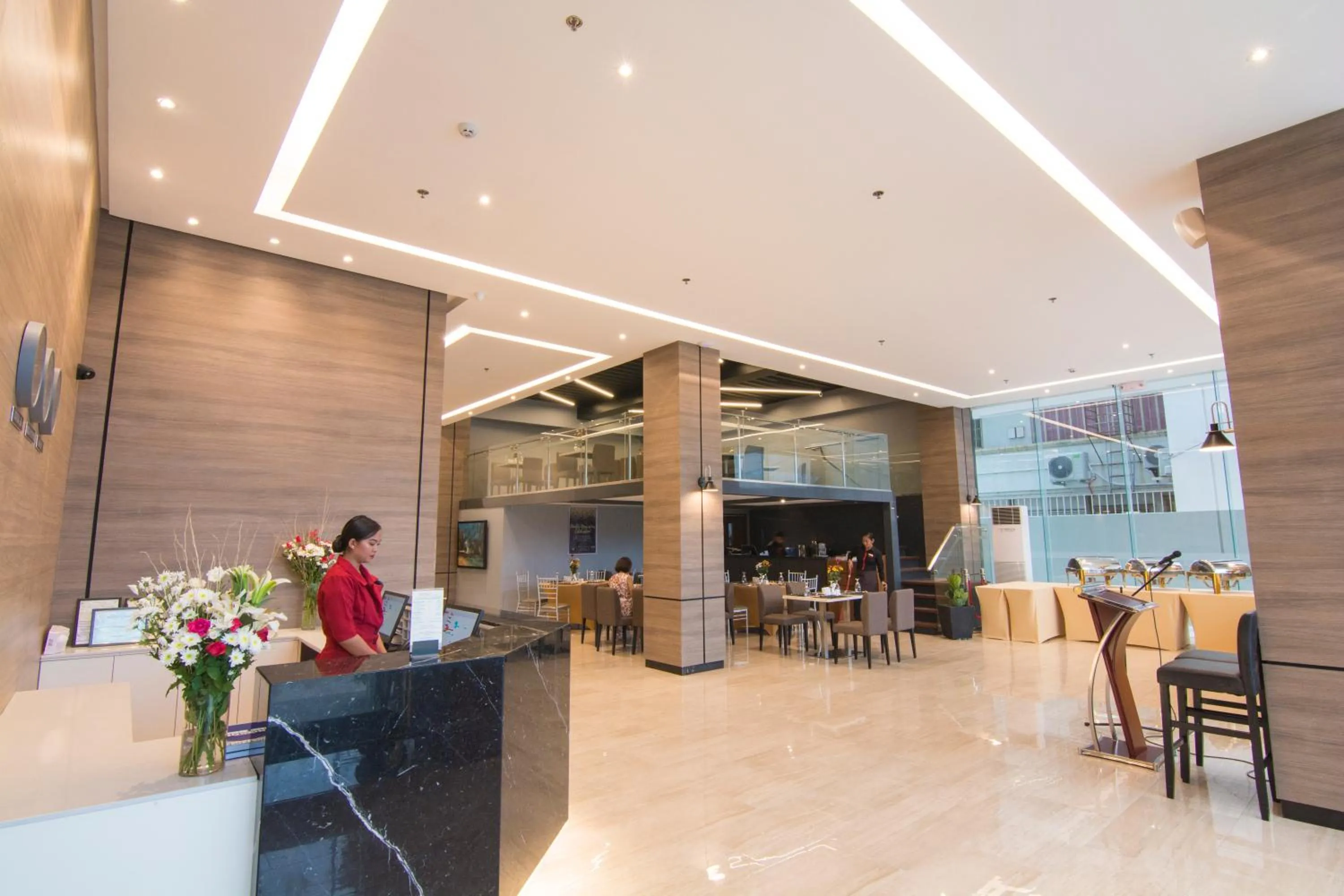 Lobby or reception in Mango Suites Cauayan