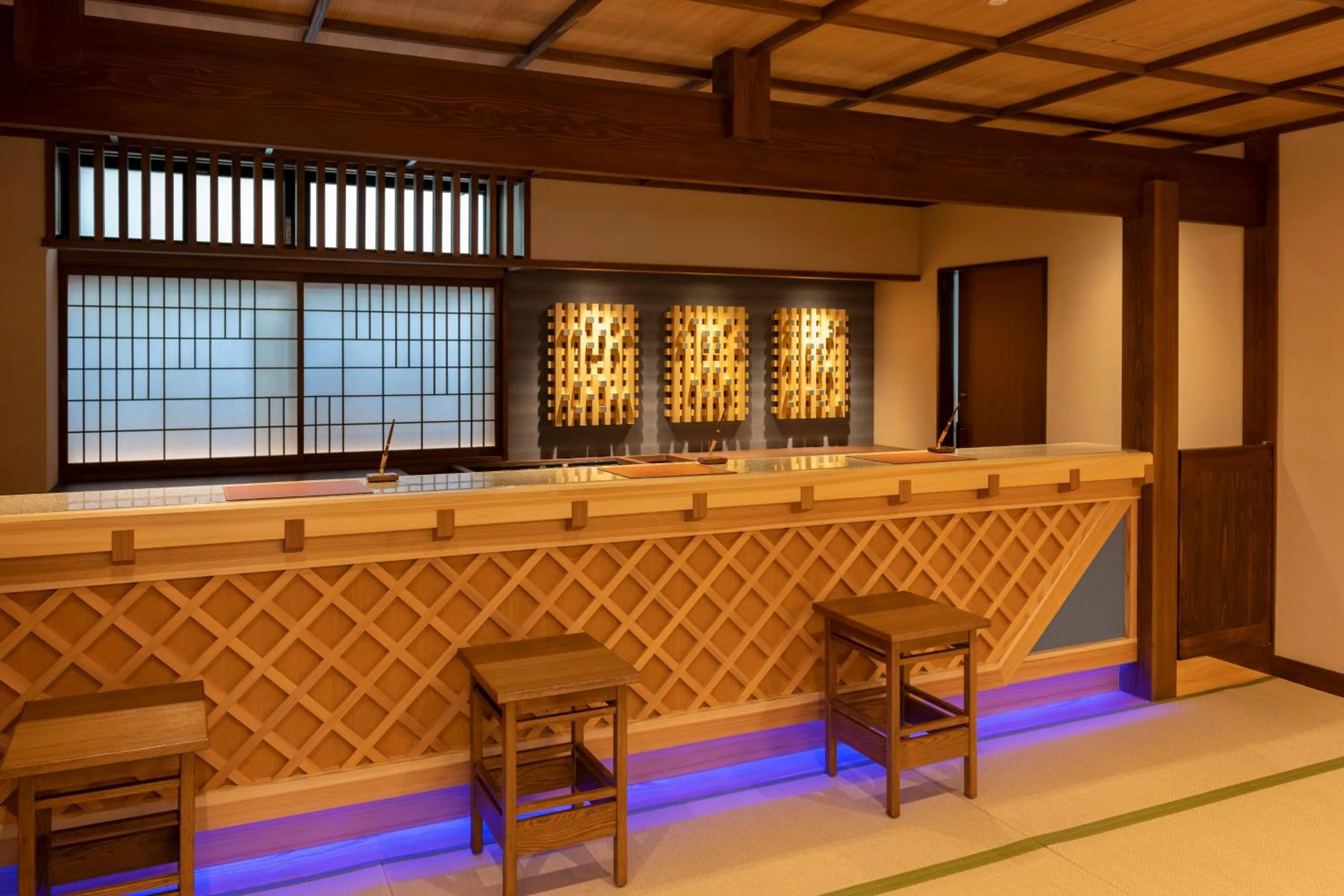 Lobby or reception in Onyado Shikishima-kan