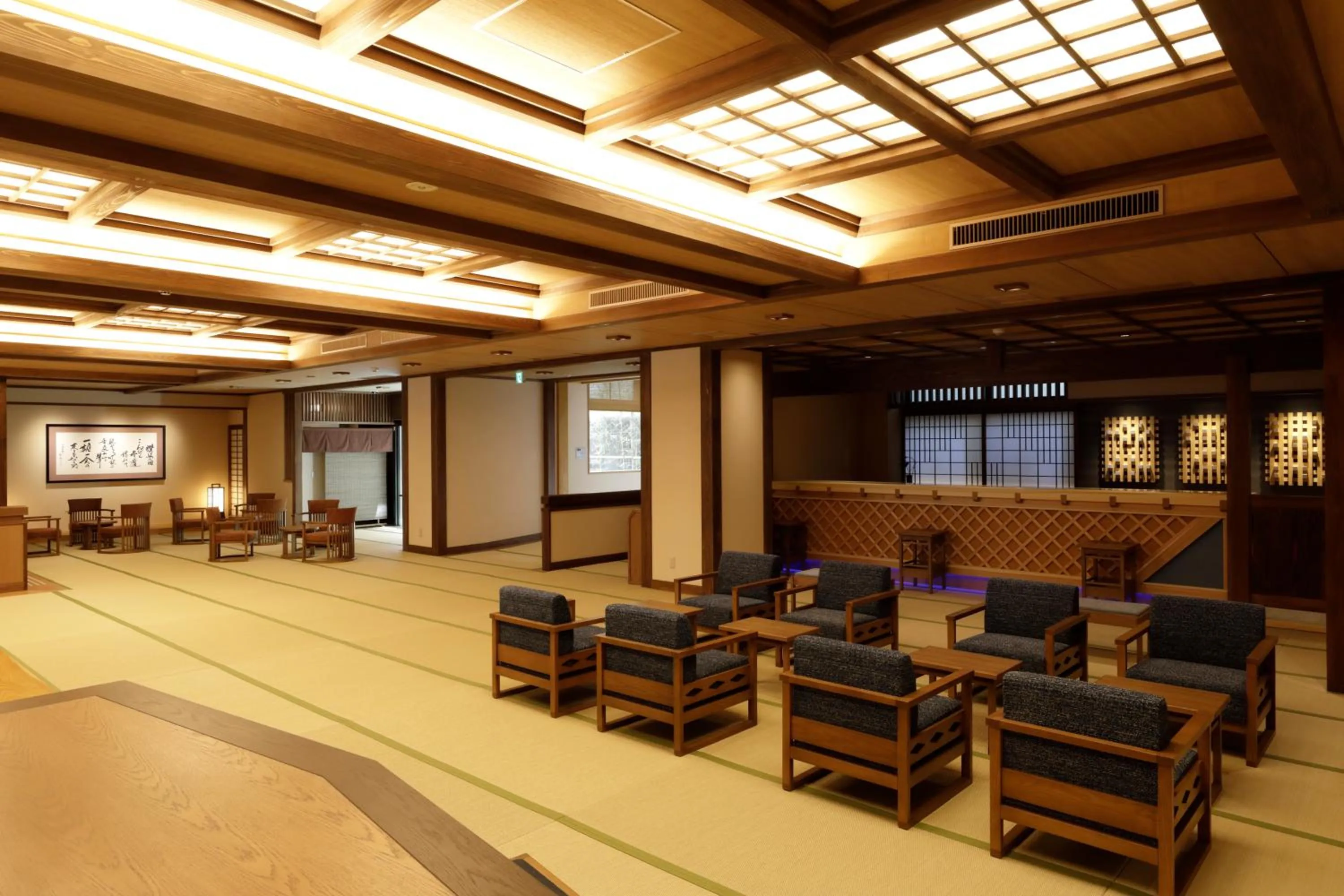 Lobby or reception in Onyado Shikishima-kan