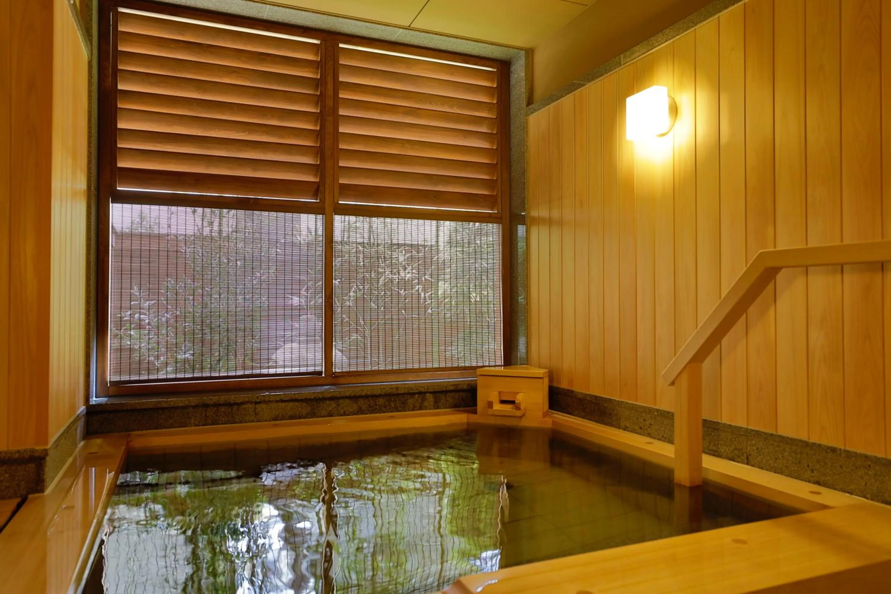 Hot Spring Bath in Onyado Shikishima-kan