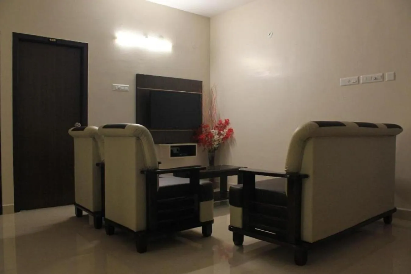 TV and multimedia in Viswa Residency by Azalea