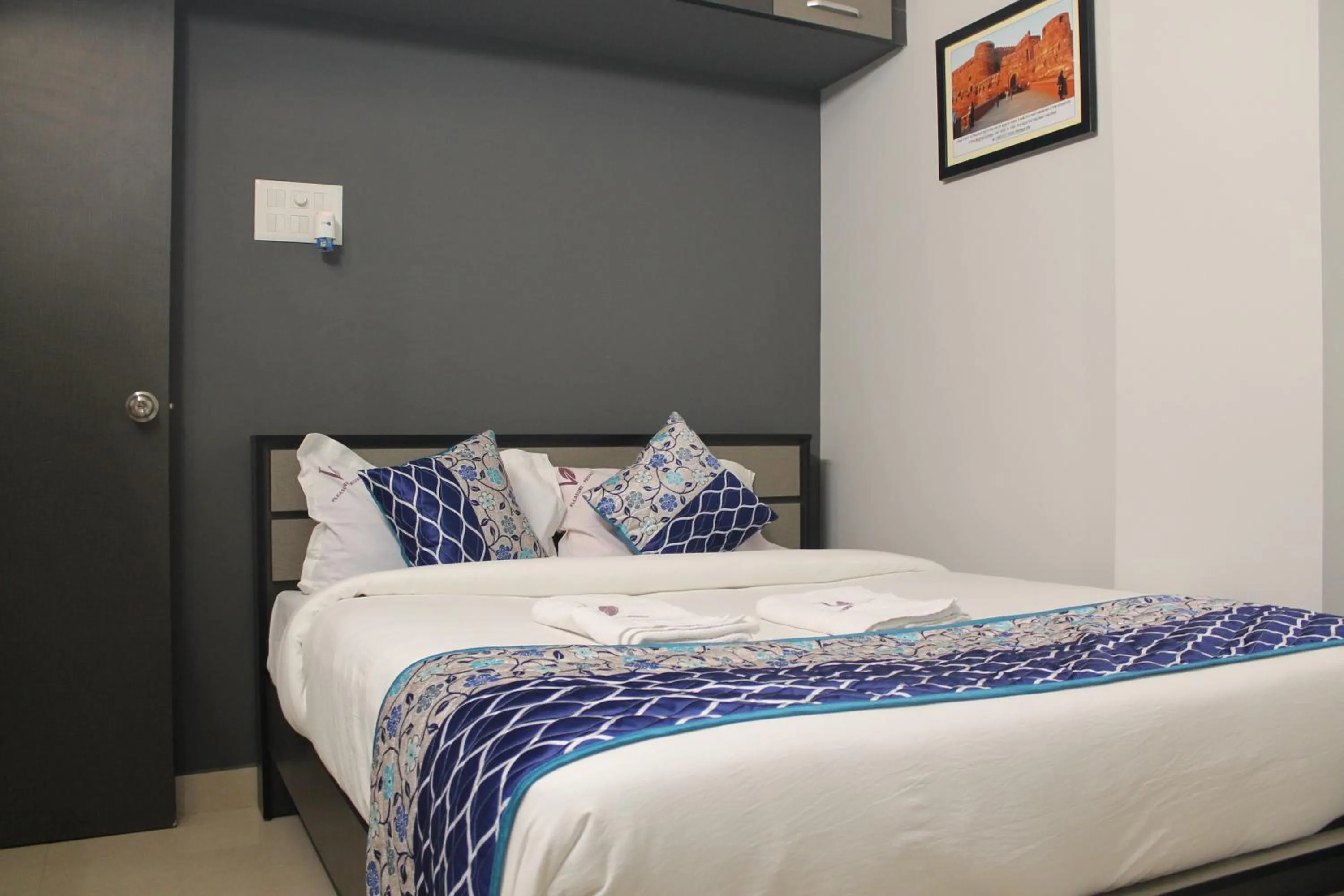 Bed in Viswa Residency by Azalea