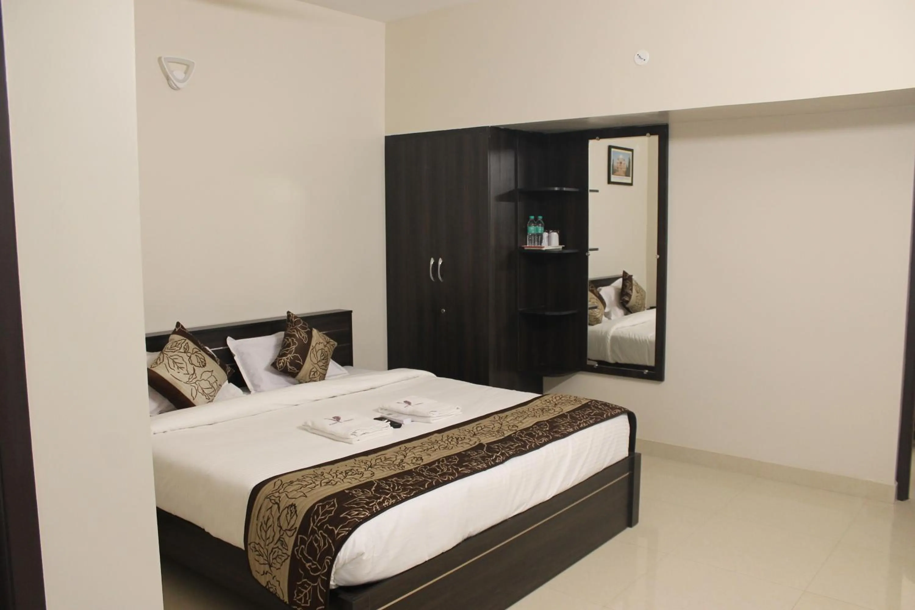 Bed in Viswa Residency by Azalea