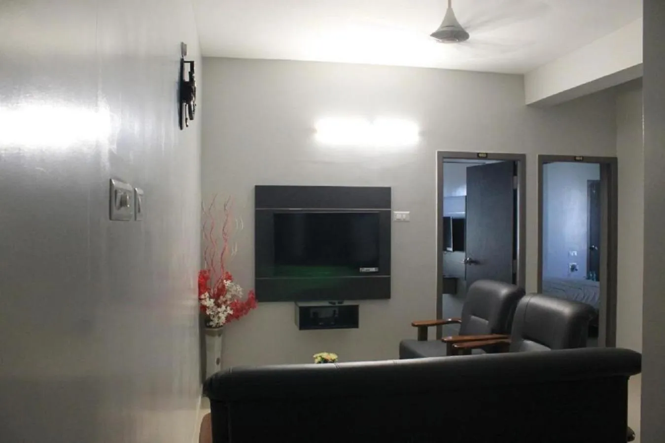 TV and multimedia in Viswa Residency by Azalea