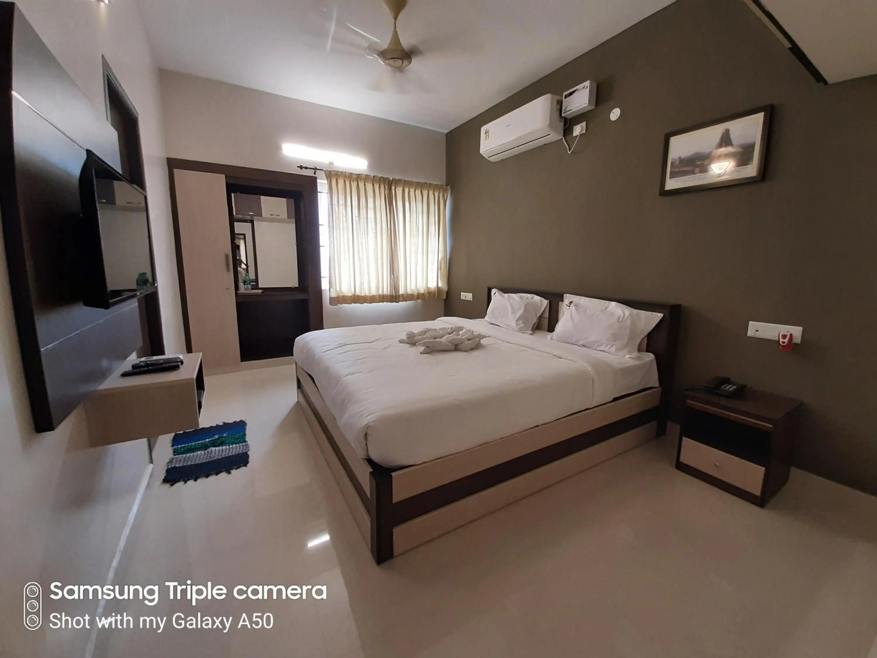 Bed in Viswa Residency by Azalea