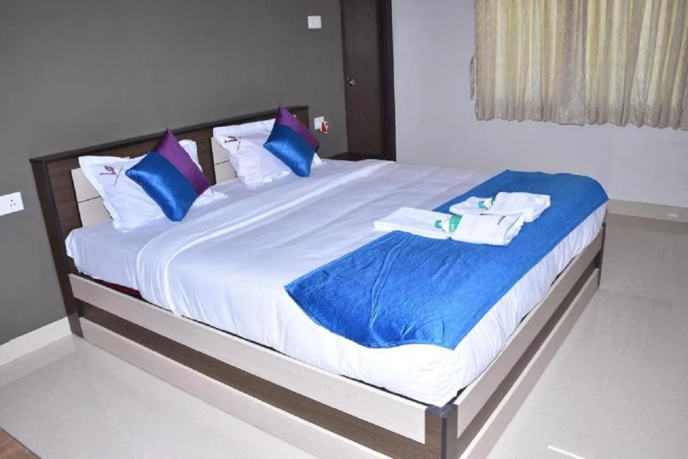 Bed in Viswa Residency by Azalea