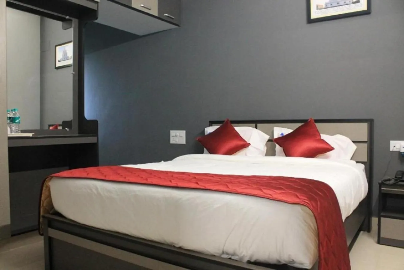 Bed in Viswa Residency by Azalea