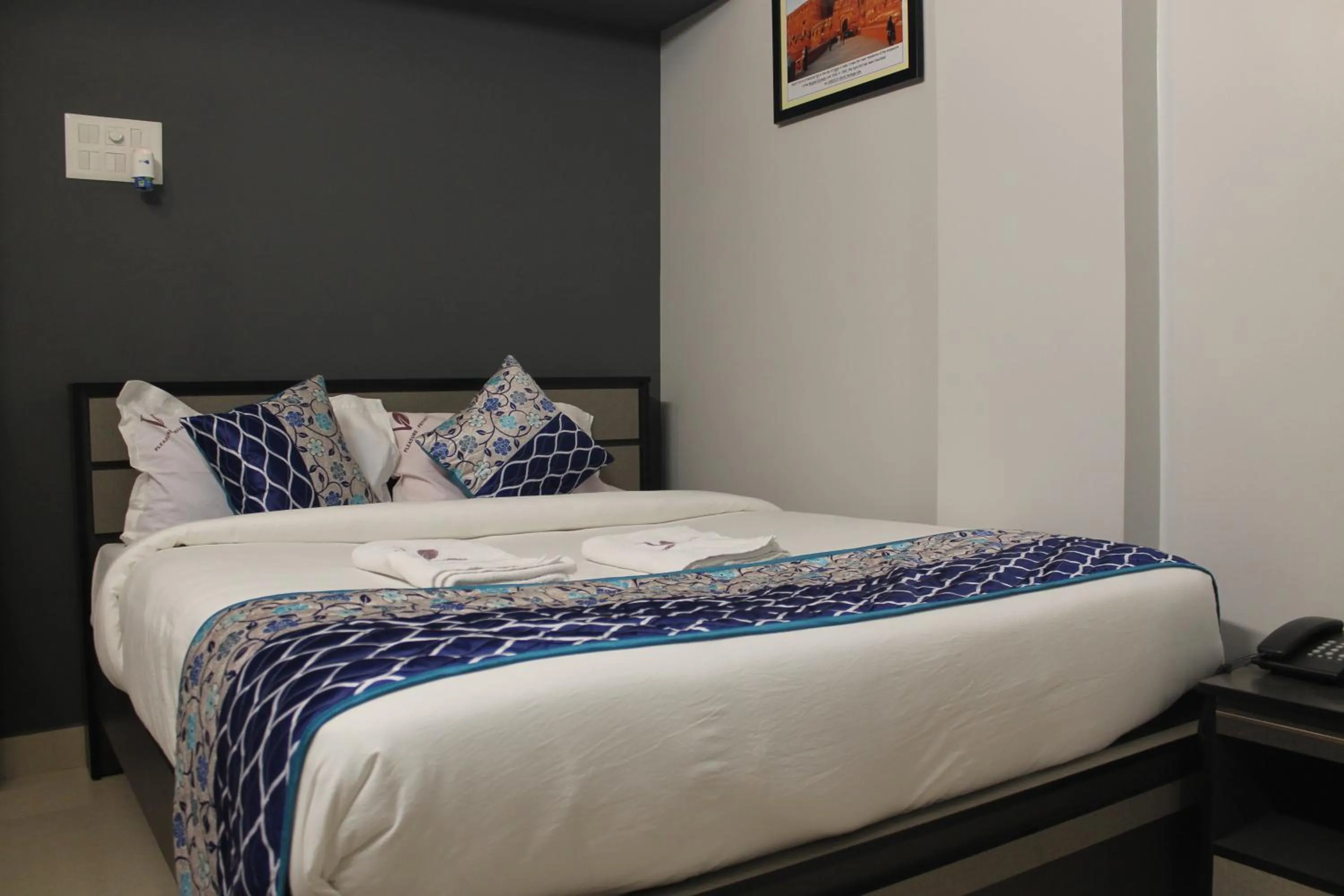 Bed in Viswa Residency by Azalea