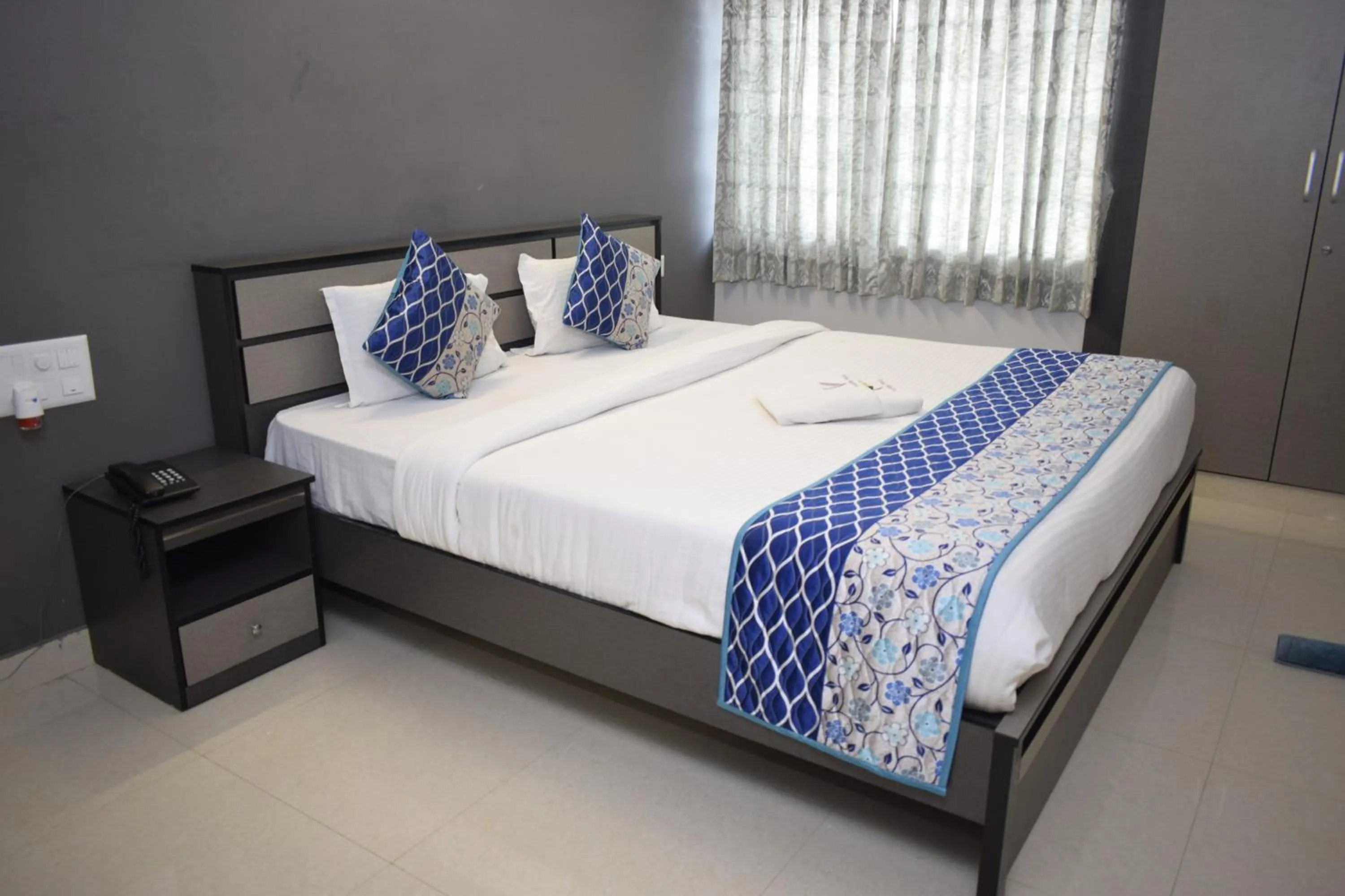 Photo of the whole room, Bed in Viswa Residency by Azalea