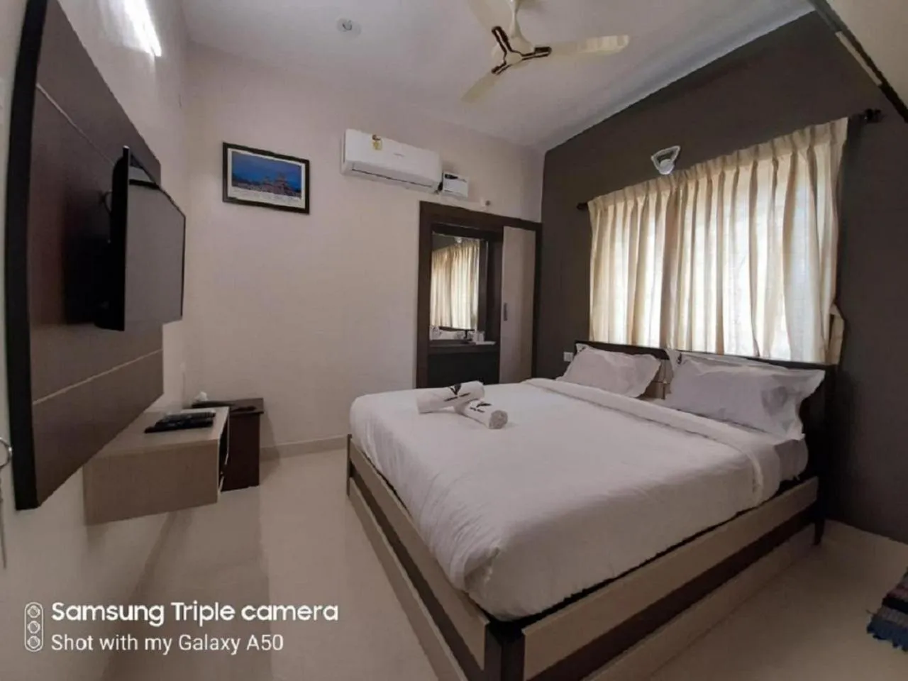 Bed in Viswa Residency by Azalea