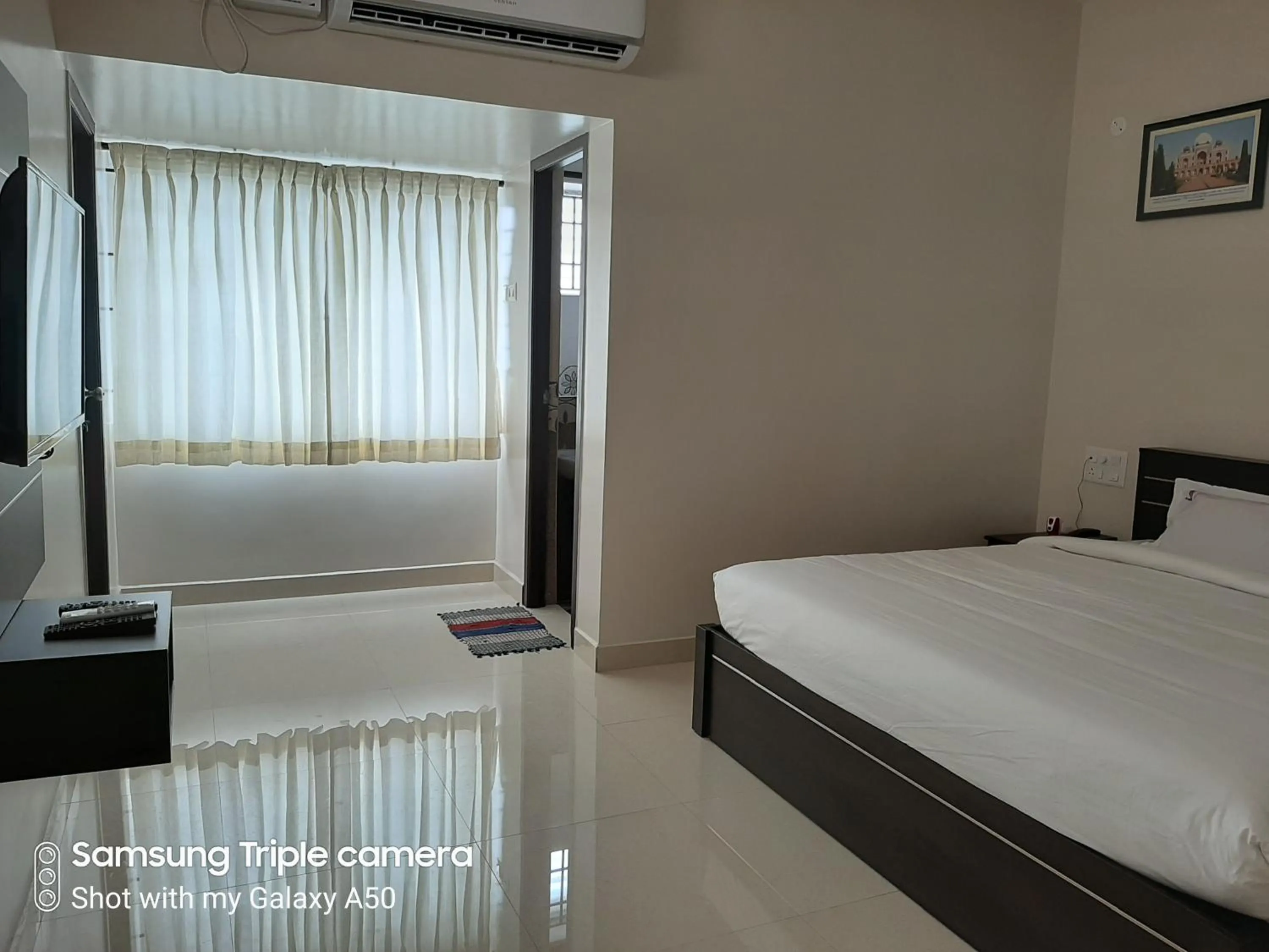 Bed in Viswa Residency by Azalea