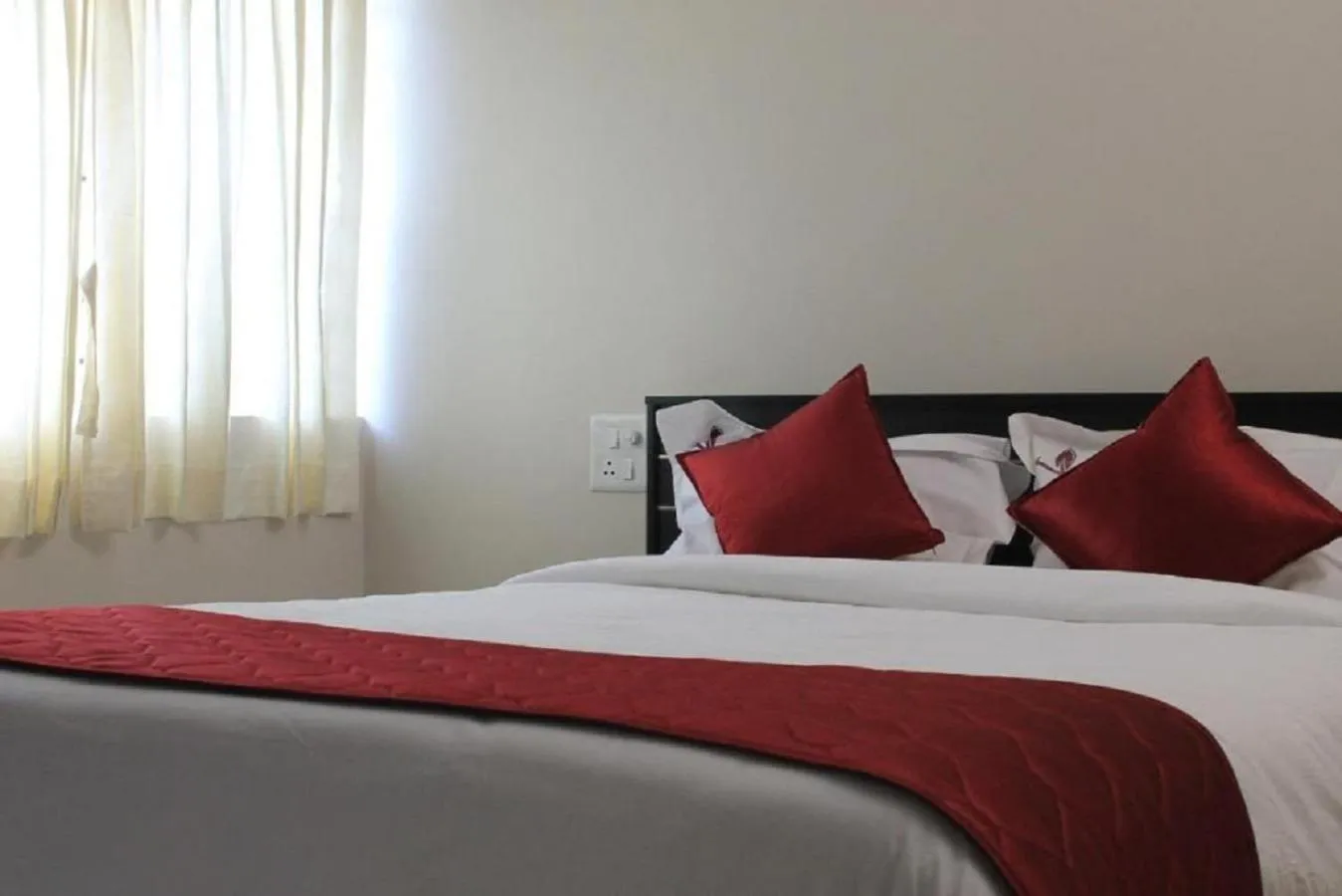 Bed in Viswa Residency by Azalea